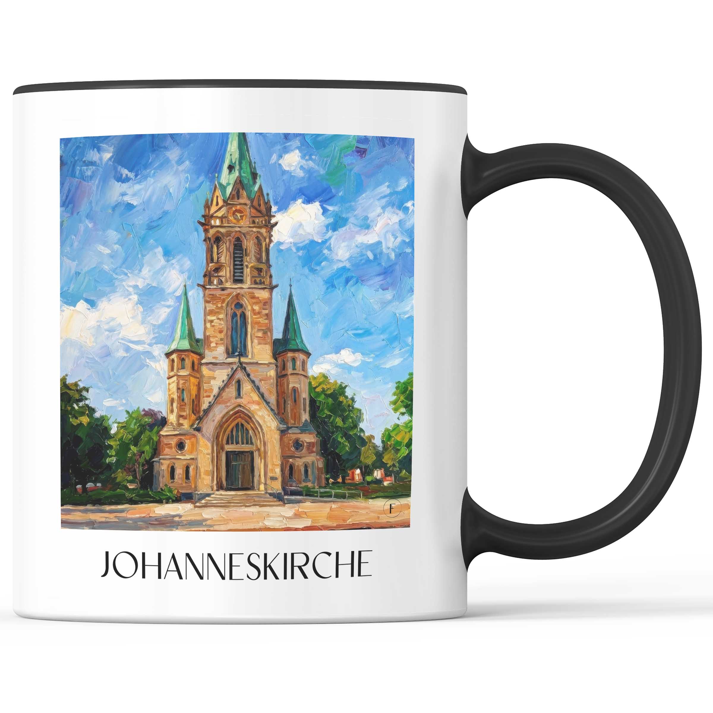 johanneskirche-darmstadt-deutschland-kaffeebecher-oil-painting-oelgemaelde