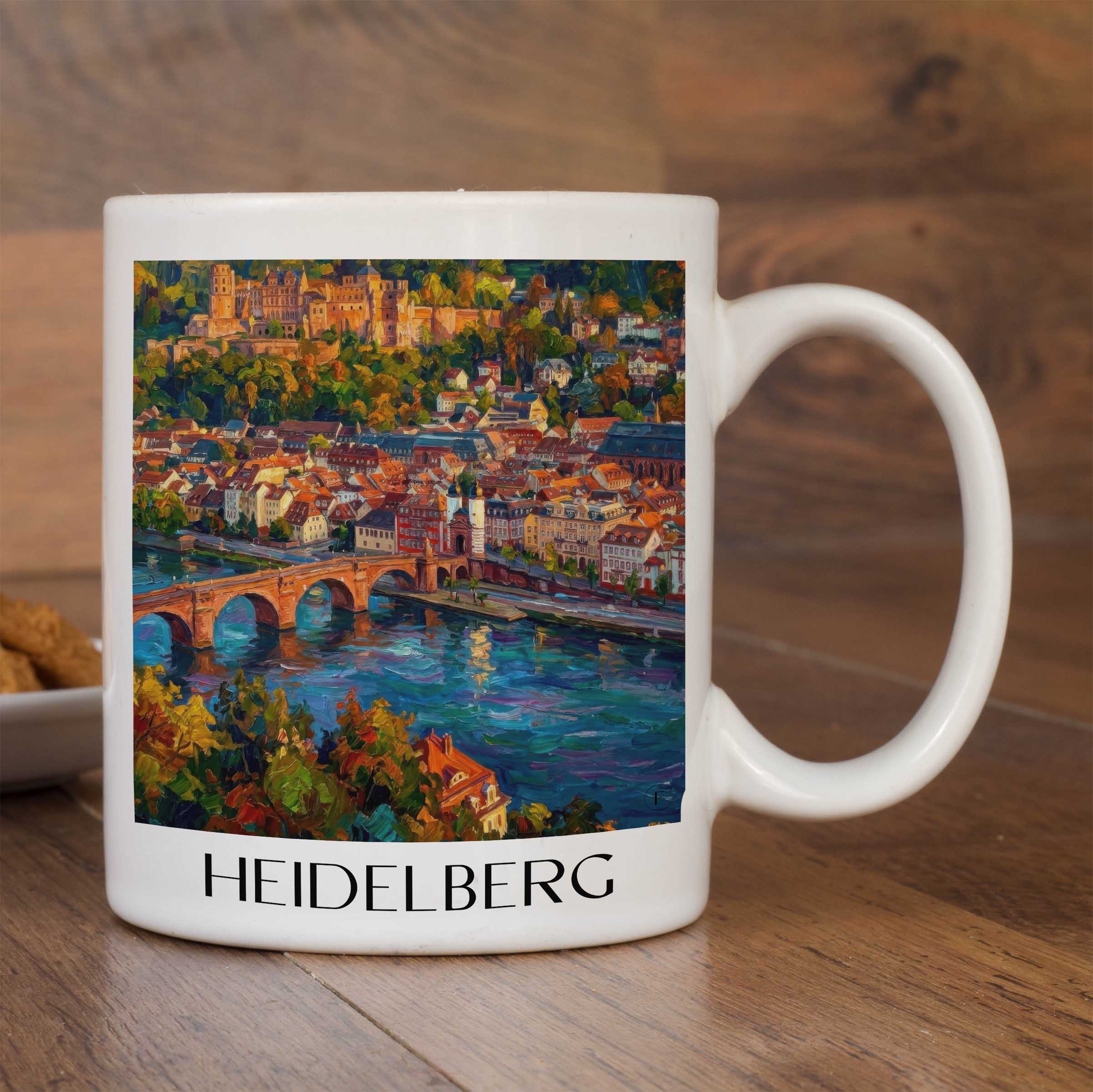 heidelberg-baden-württemberg-deutschland-kaffeebecher-oil-painting-oelgemaelde