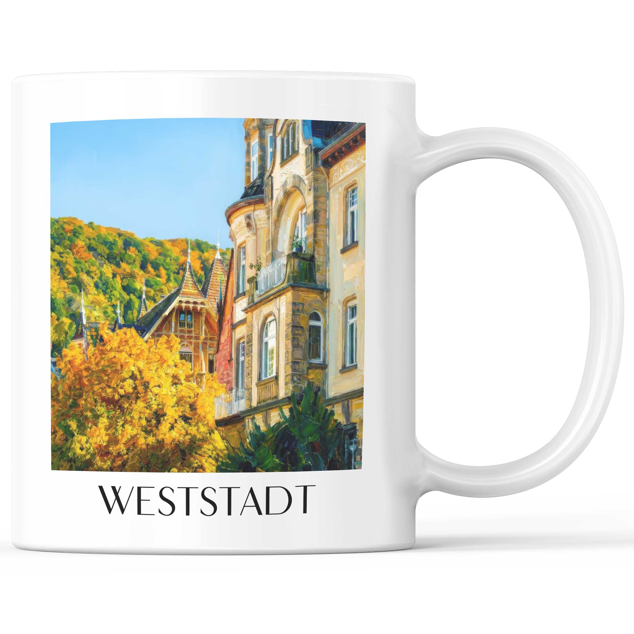 weststadt-heidelberg-deutschland-kaffeebecher-oil-painting-oelgemaelde