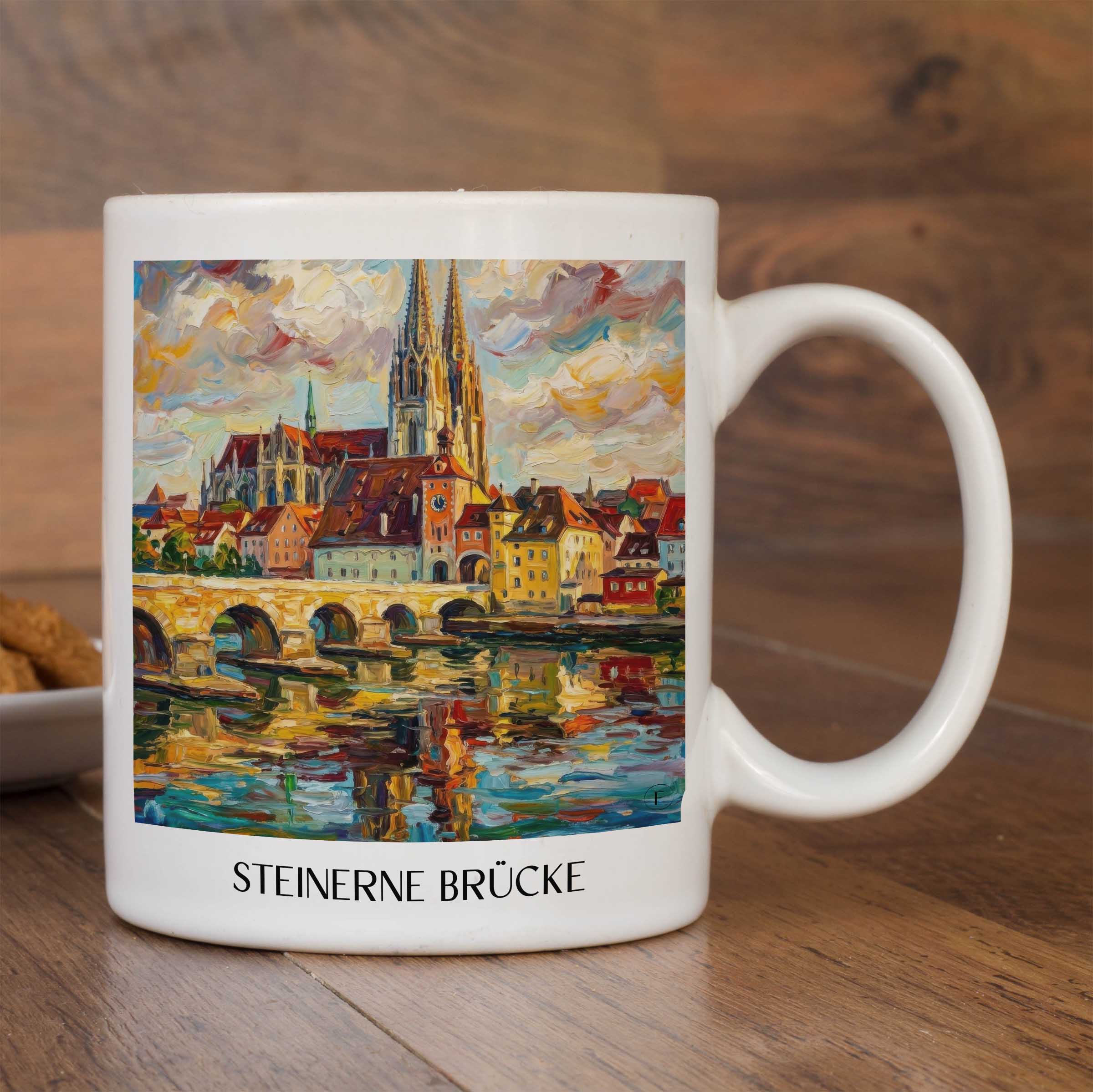 steinerne-brücke-regensburg-deutschland-kaffeebecher-oil-painting-oelgemaelde