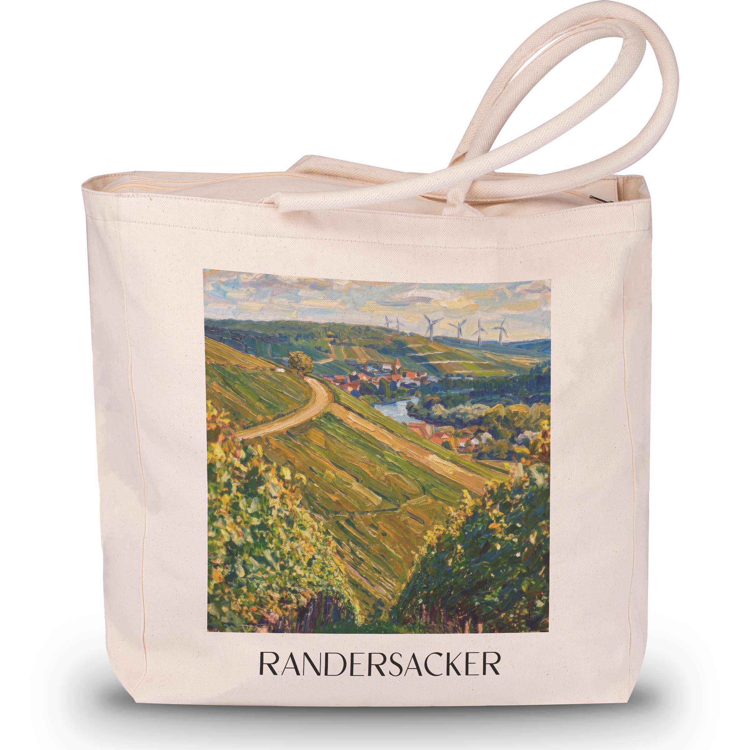 randersacker-würzburg-deutschland-einkaufstasche-oil-painting-oelgemaelde