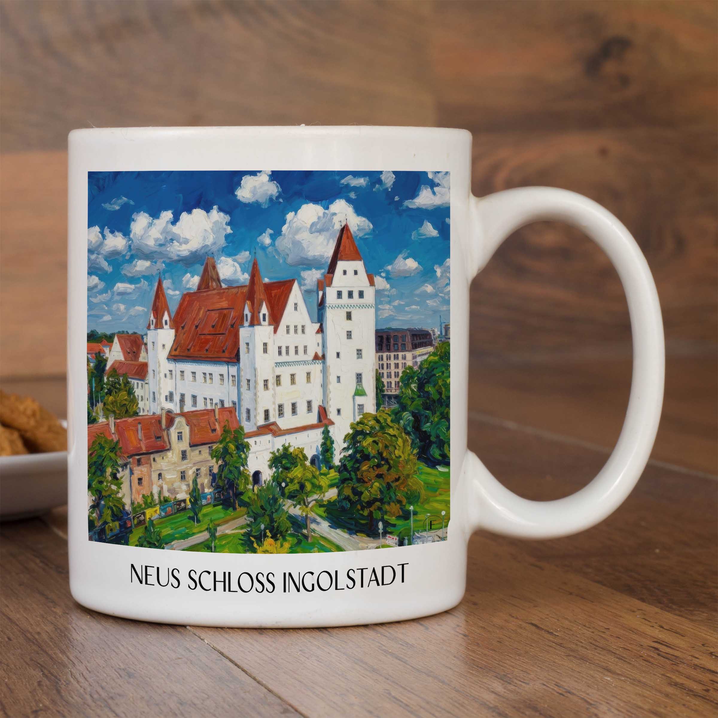 neues-schloss-ingolstadt-deutschland-kaffeebecher-oil-painting-oelgemaelde