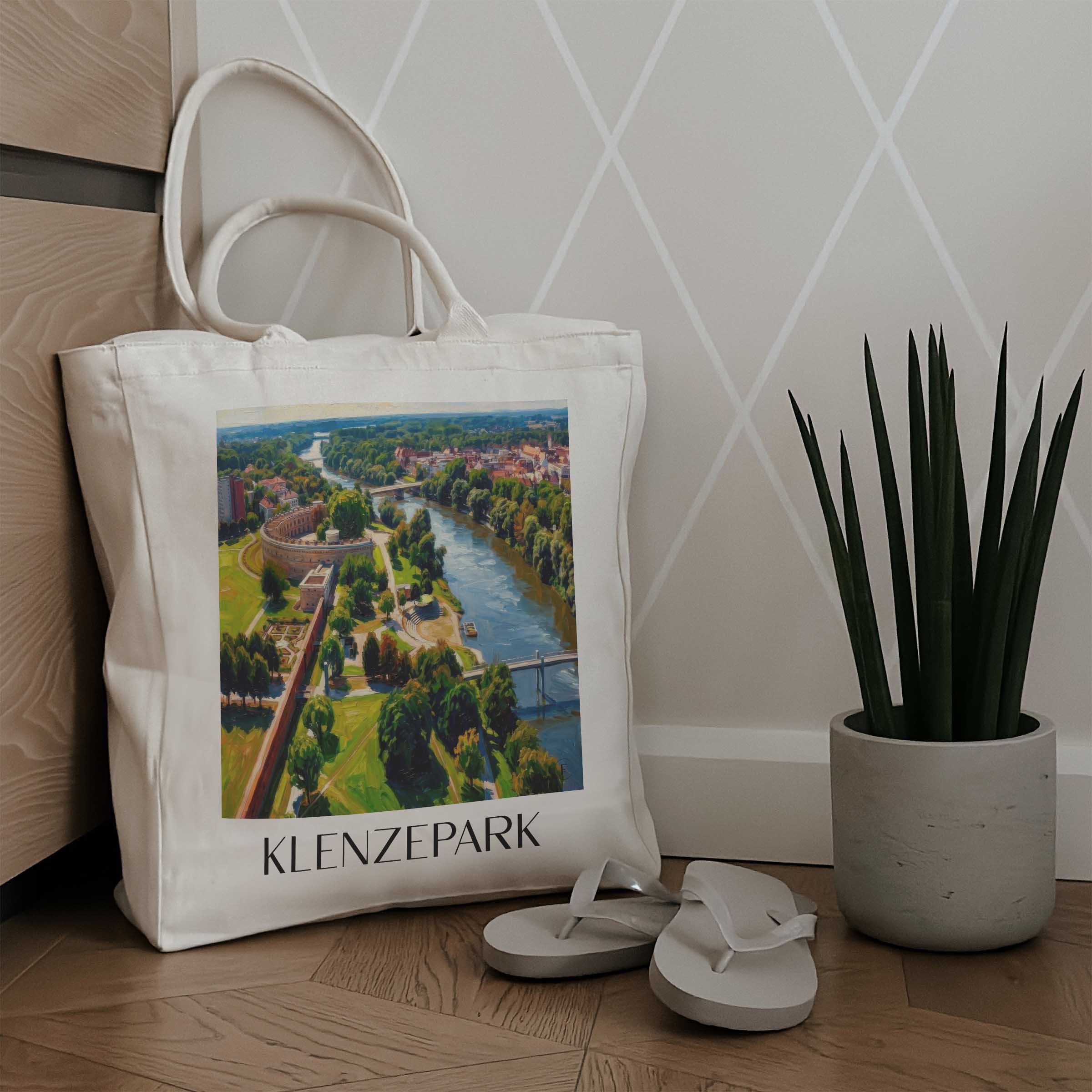 klenzepark-ingolstadt-deutschland-einkaufstasche-oil-painting-oelgemaelde
