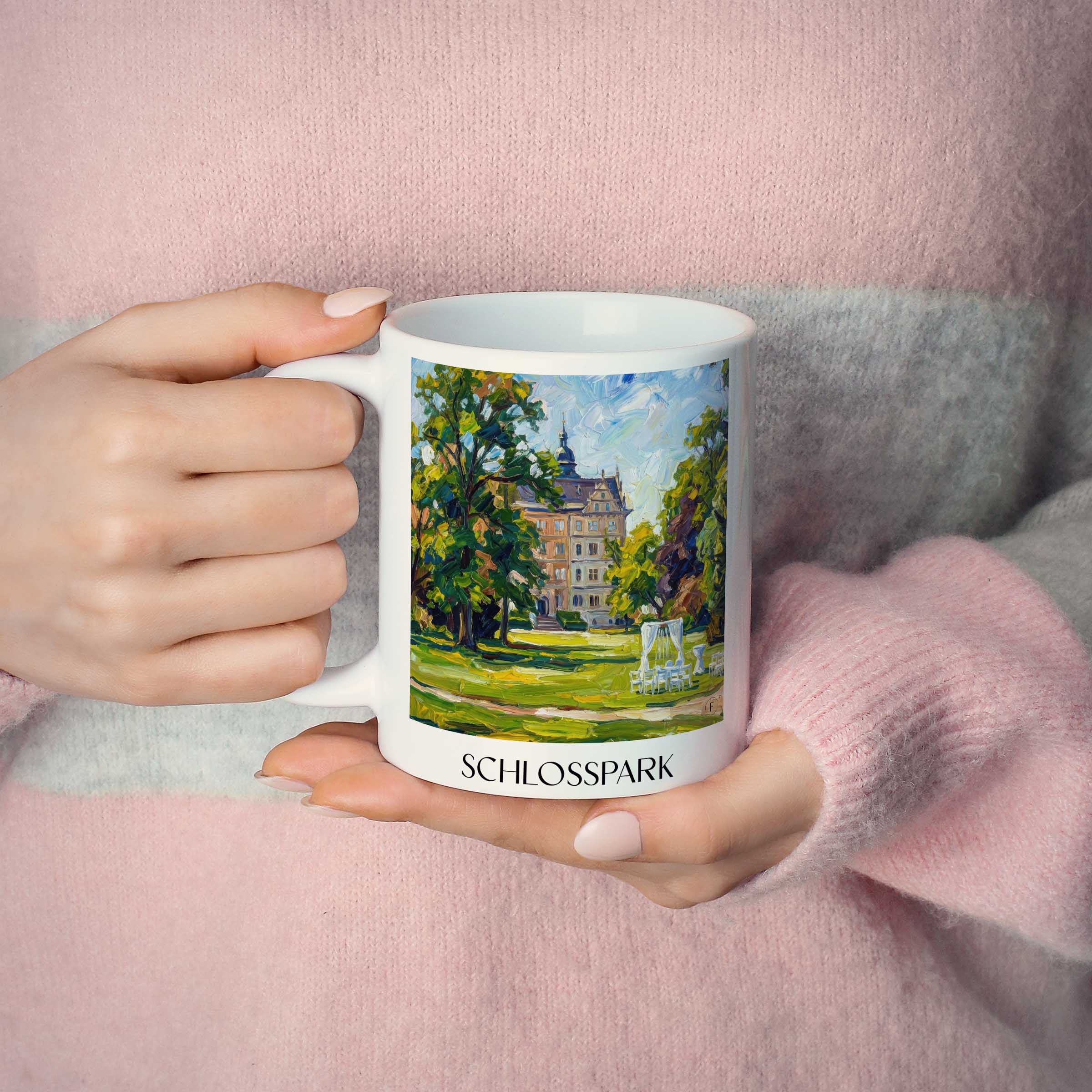 schlosspark-wolfsburg-deutschland-kaffeebecher-oil-painting-oelgemaelde