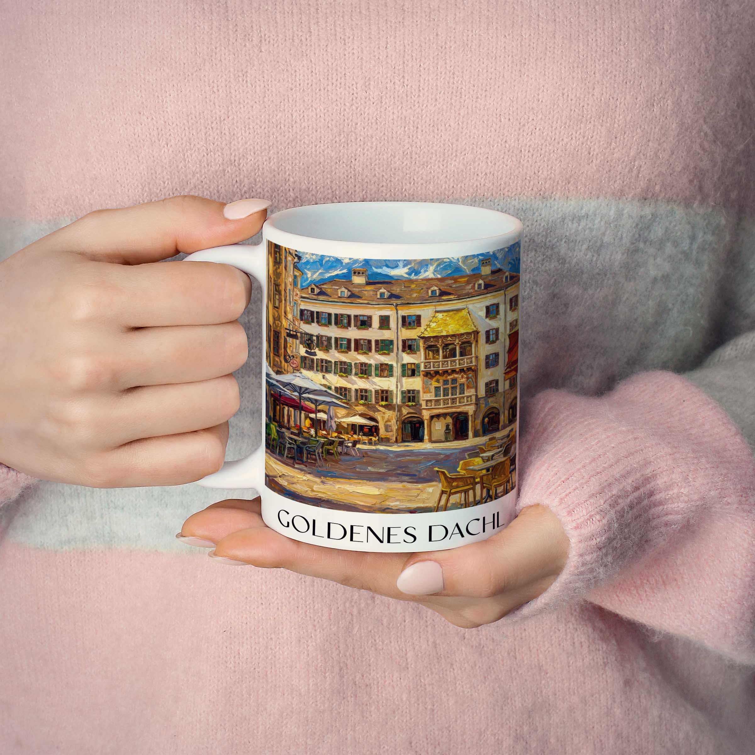 goldenes-dachl-innsbruck-österreich-kaffeebecher-oil-painting-oelgemaelde