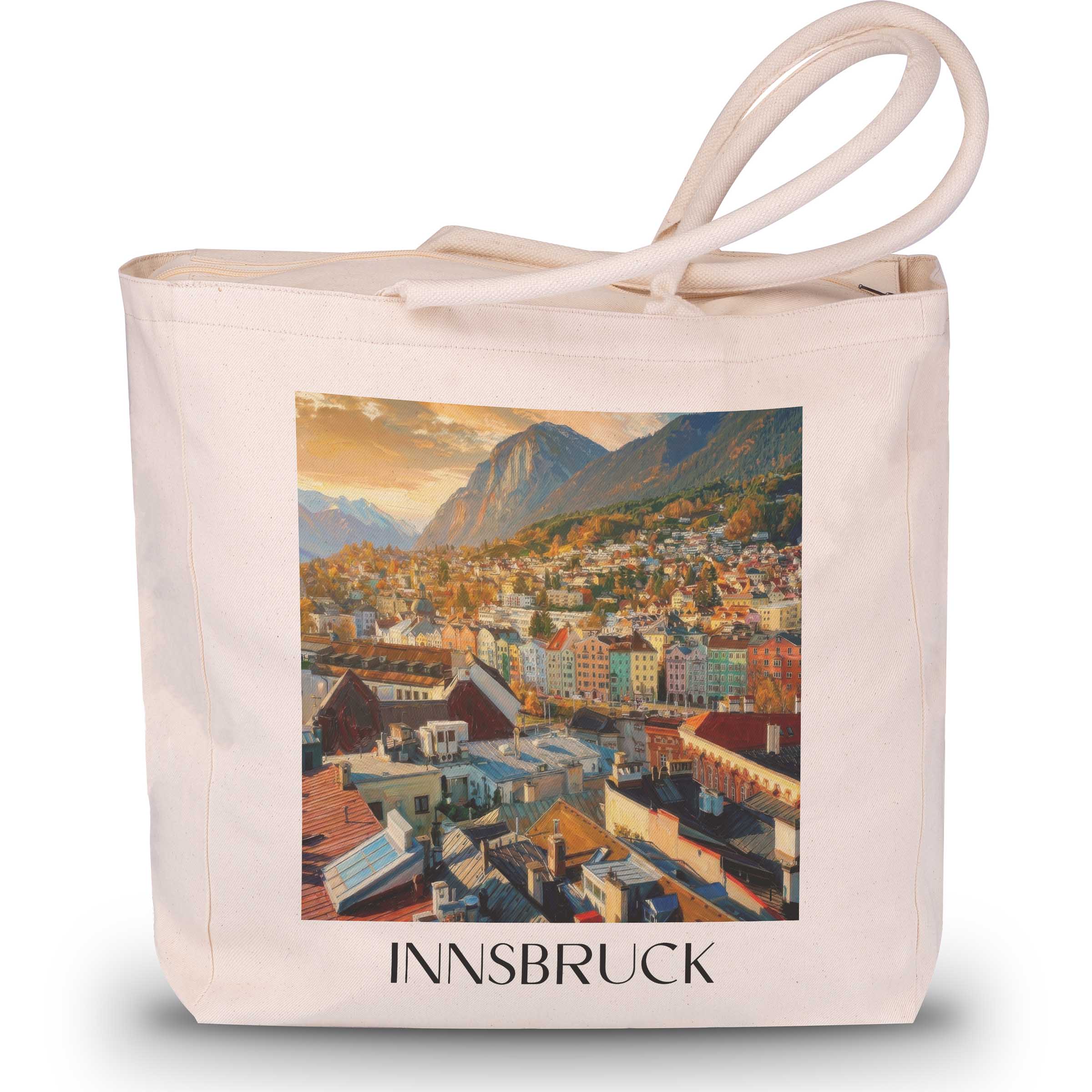 innsbruck-österreich-österreich-einkaufstasche-oil-painting-oelgemaelde