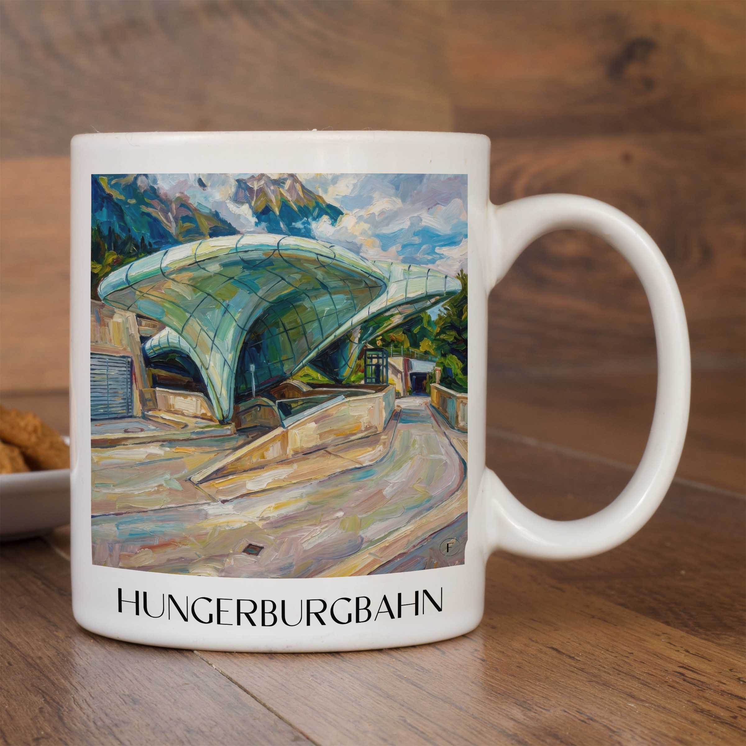 hungerburgbahn-innsbruck-österreich-kaffeebecher-oil-painting-oelgemaelde