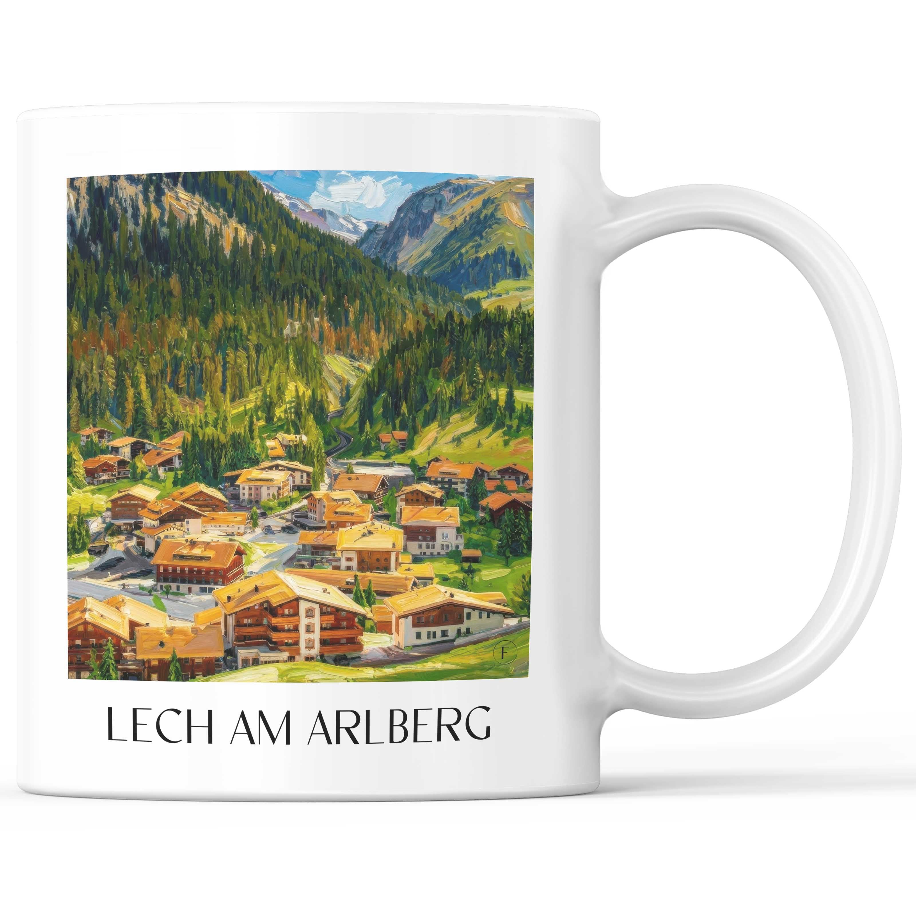 lech-am-arlberg-österreich-österreich-kaffeebecher-oil-painting-oelgemaelde
