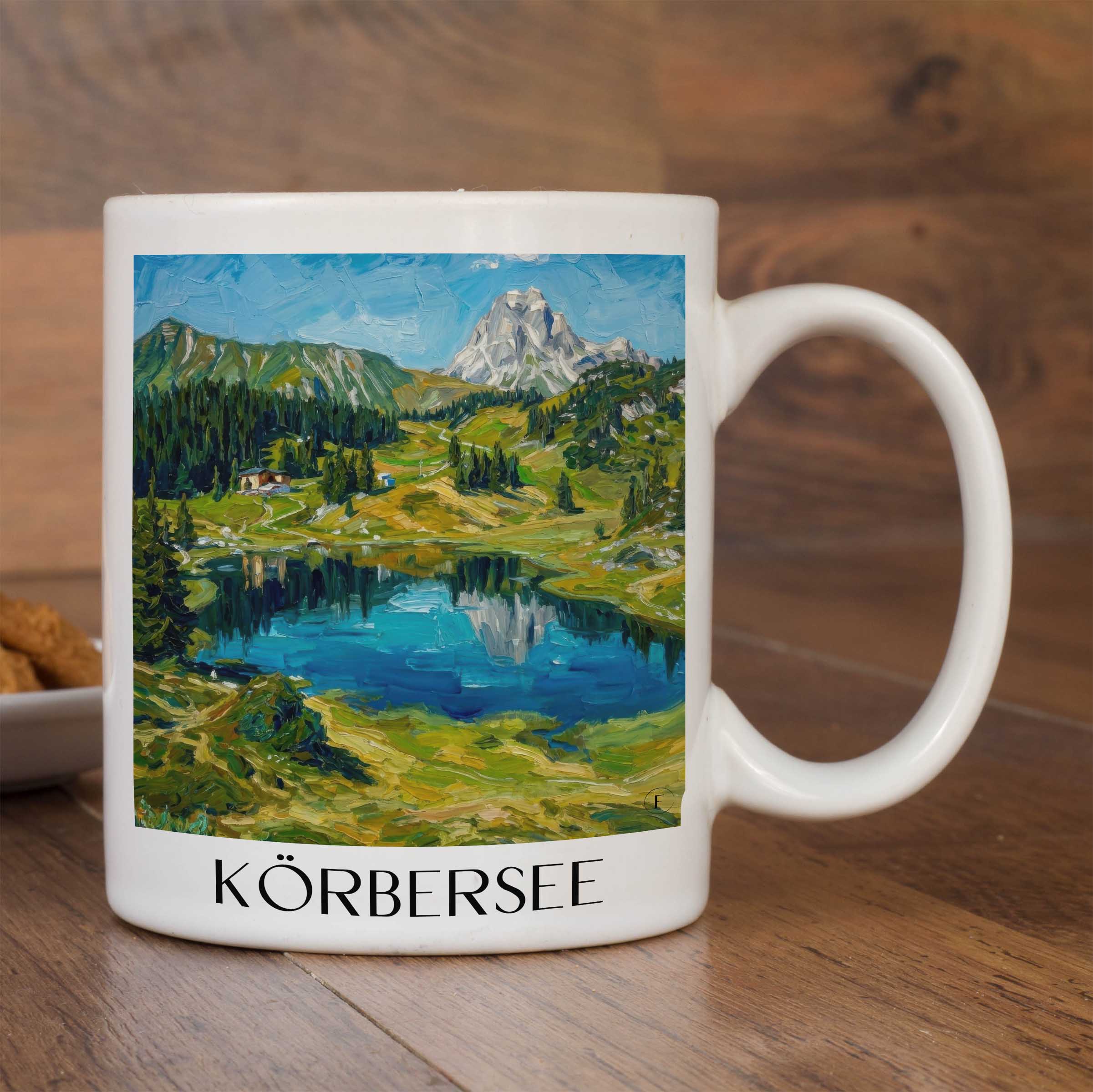 körbersee-vorarlberg-österreich-kaffeebecher-oil-painting-oelgemaelde