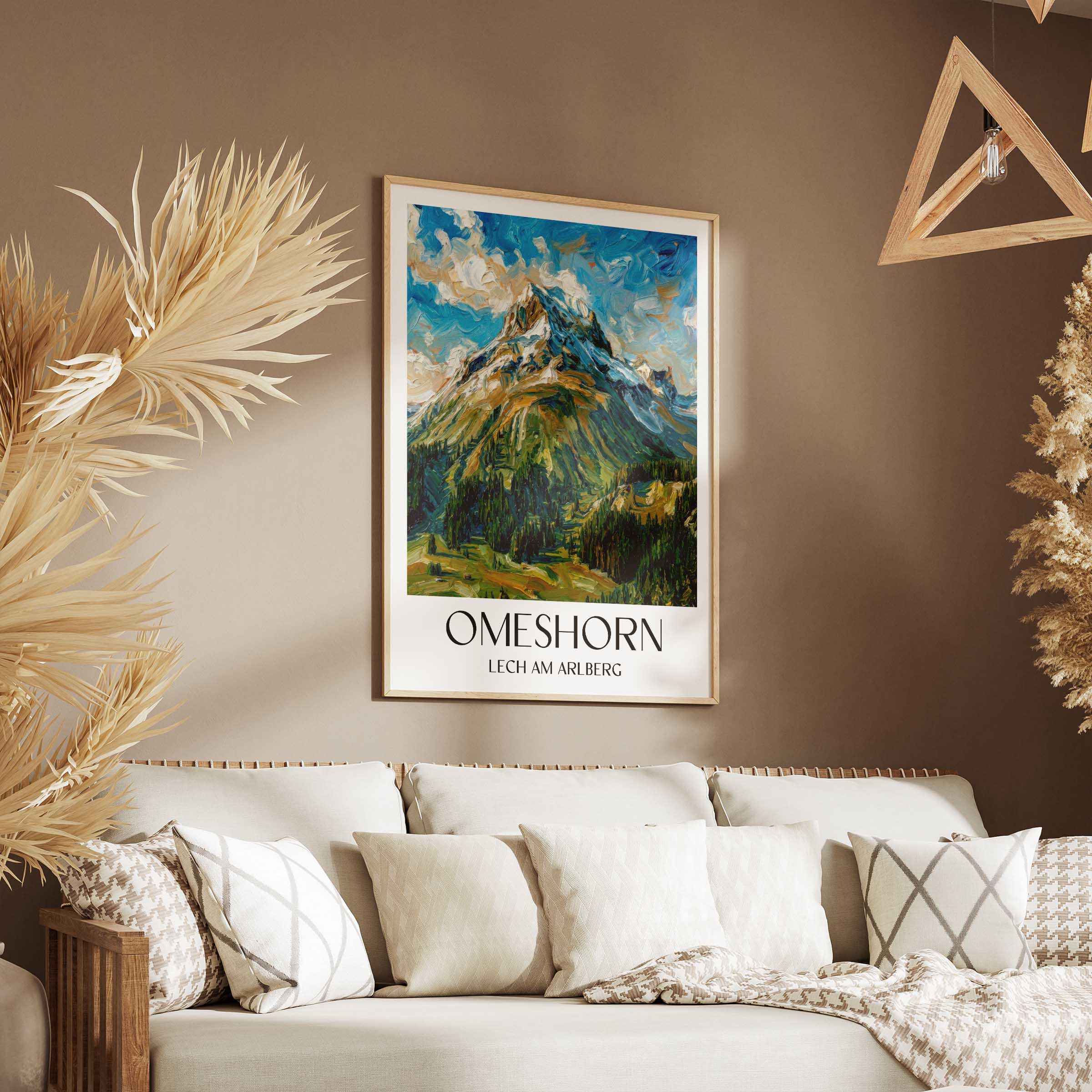 omeshorn-lech-am-arlberg-österreich-poster-oil-painting-oelgemaelde