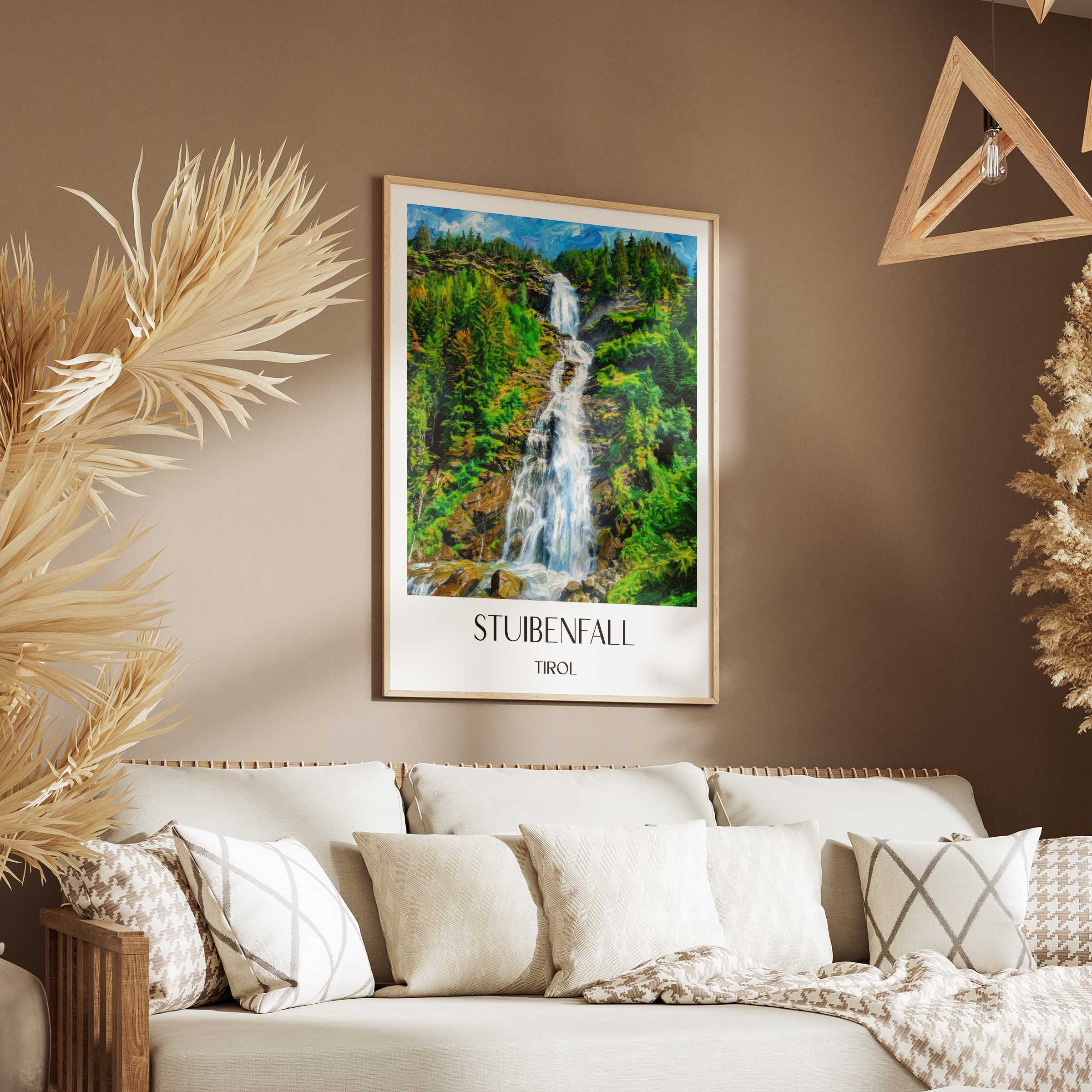 stuibenfall-tirol-österreich-poster-oil-painting-oelgemaelde