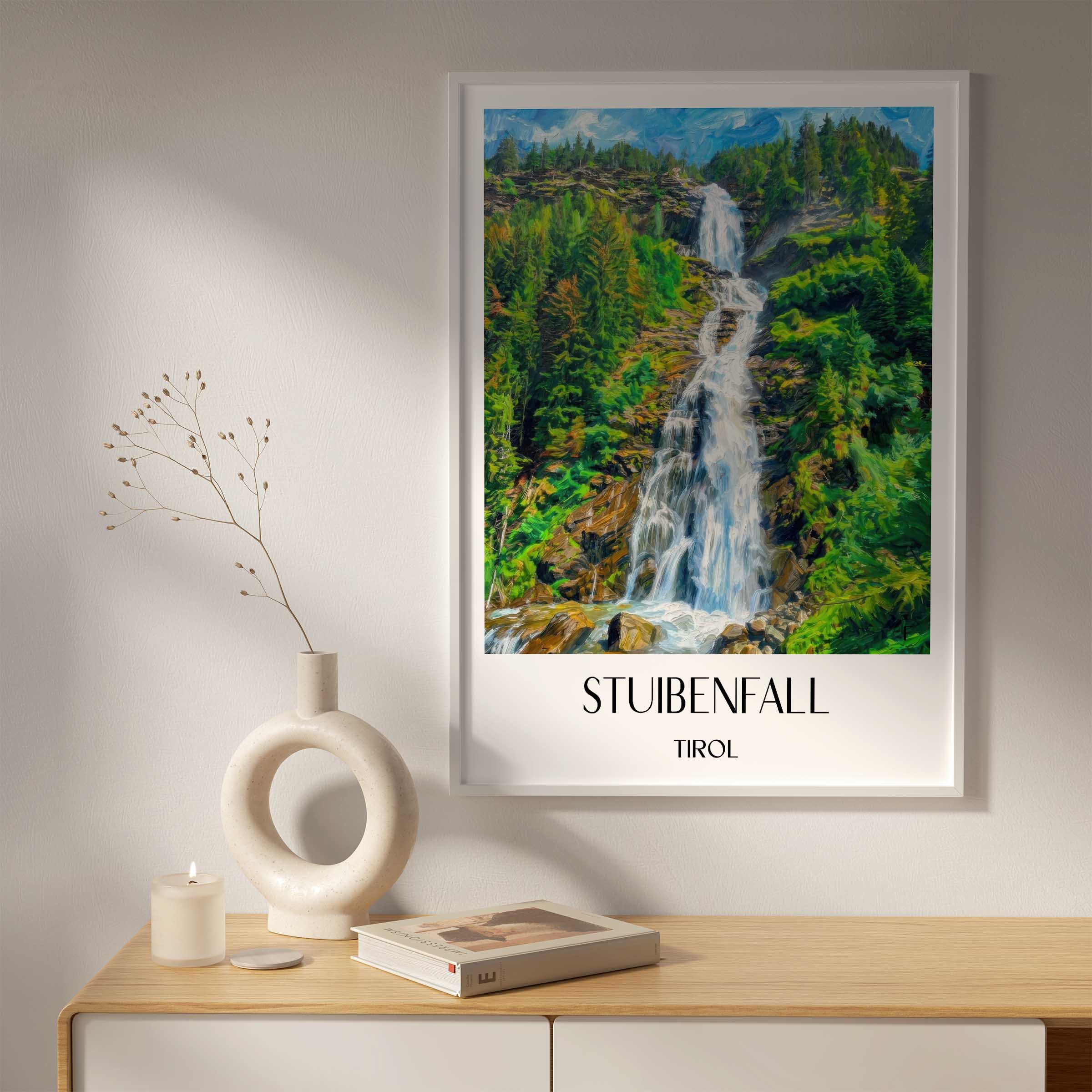 stuibenfall-tirol-österreich-poster-oil-painting-oelgemaelde