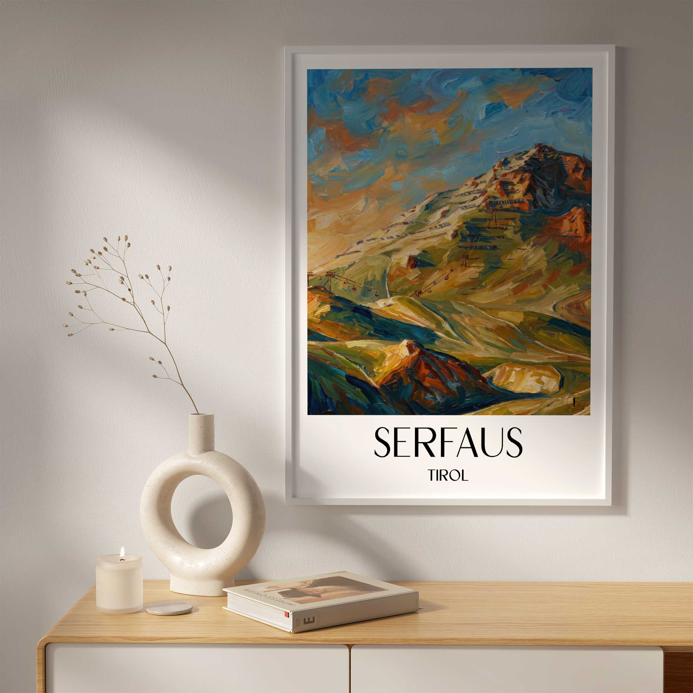 serfaus-tirol-österreich-poster-oil-painting-oelgemaelde