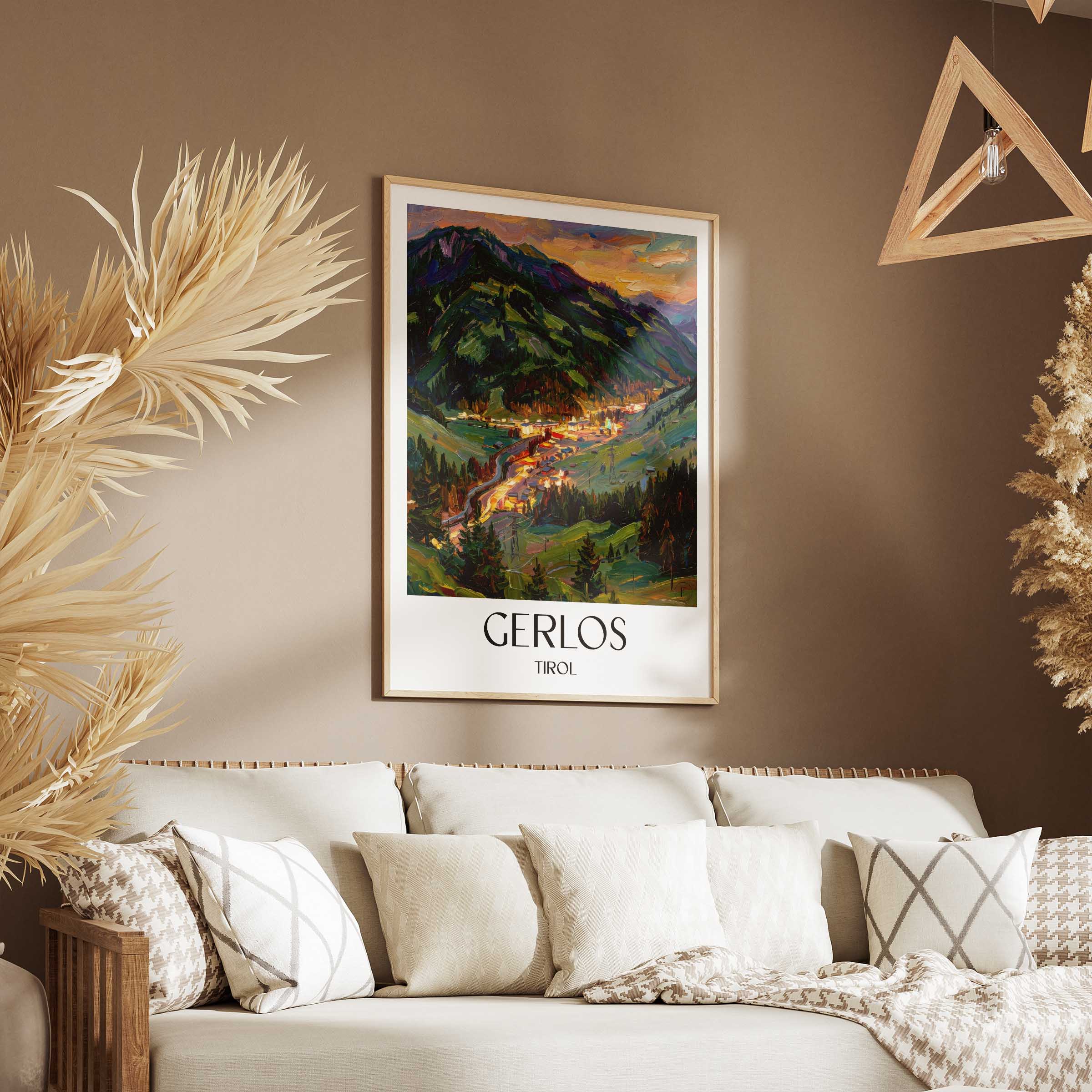 gerlos-tirol-österreich-poster-oil-painting-oelgemaelde