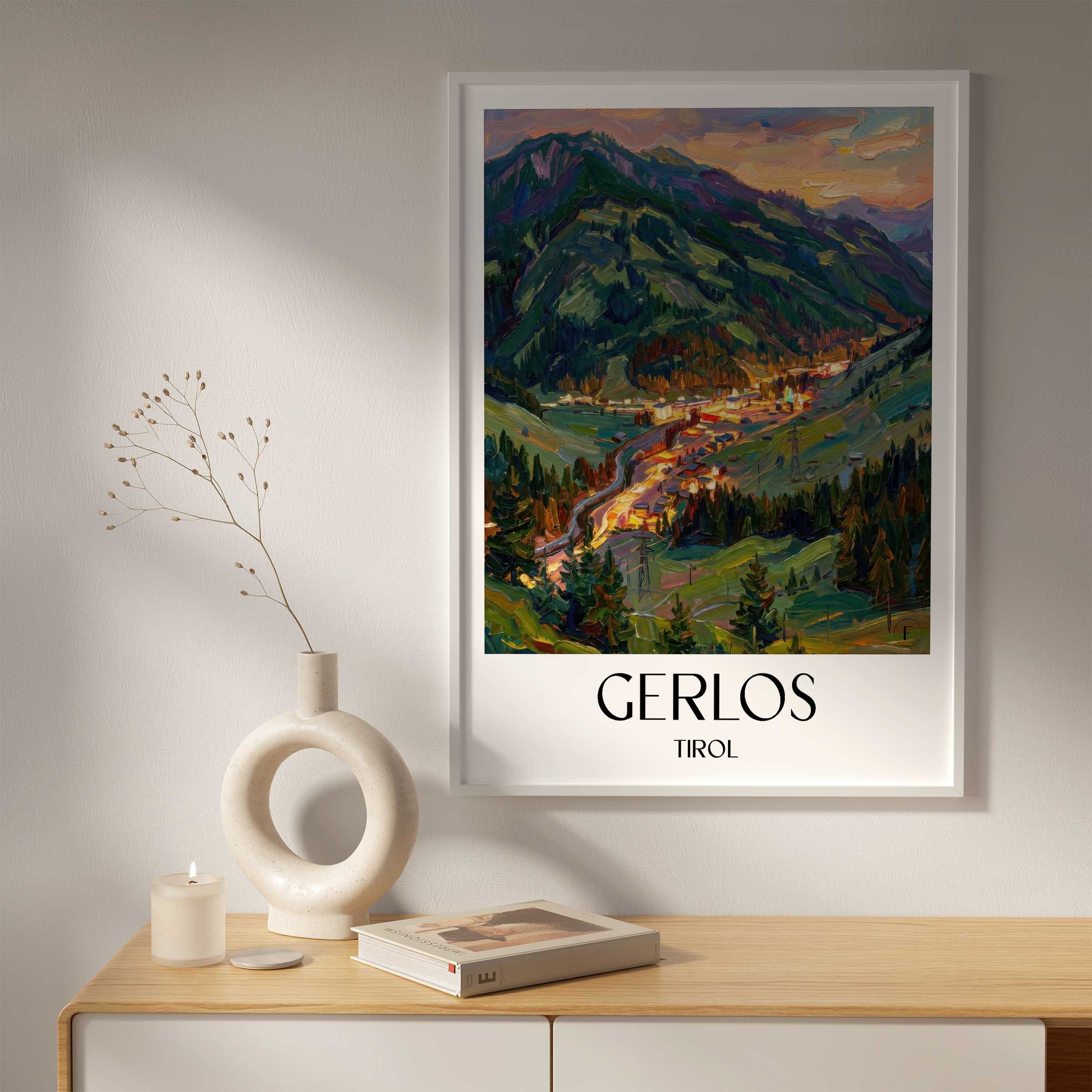 gerlos-tirol-österreich-poster-oil-painting-oelgemaelde
