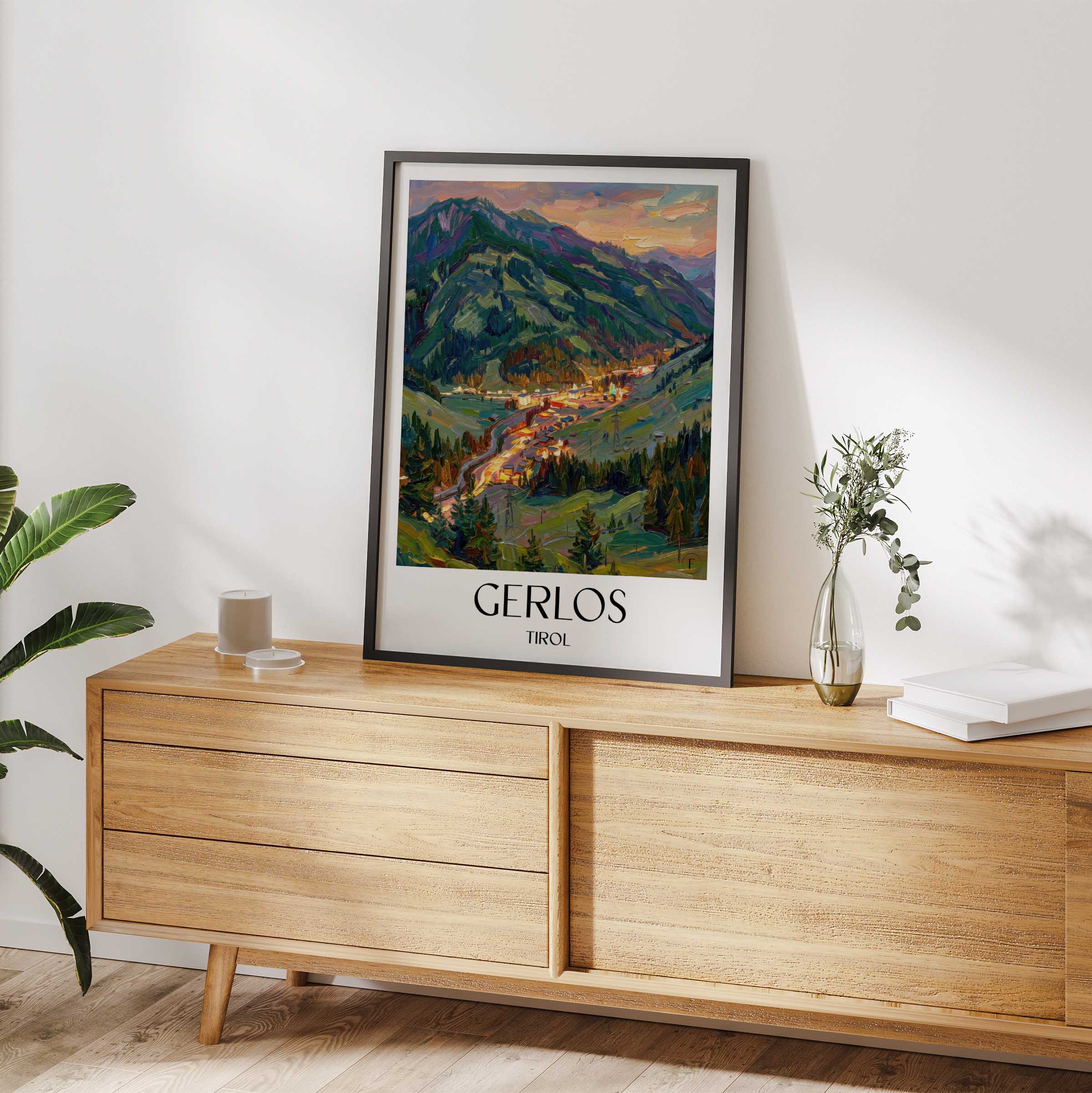 gerlos-tirol-österreich-poster-oil-painting-oelgemaelde