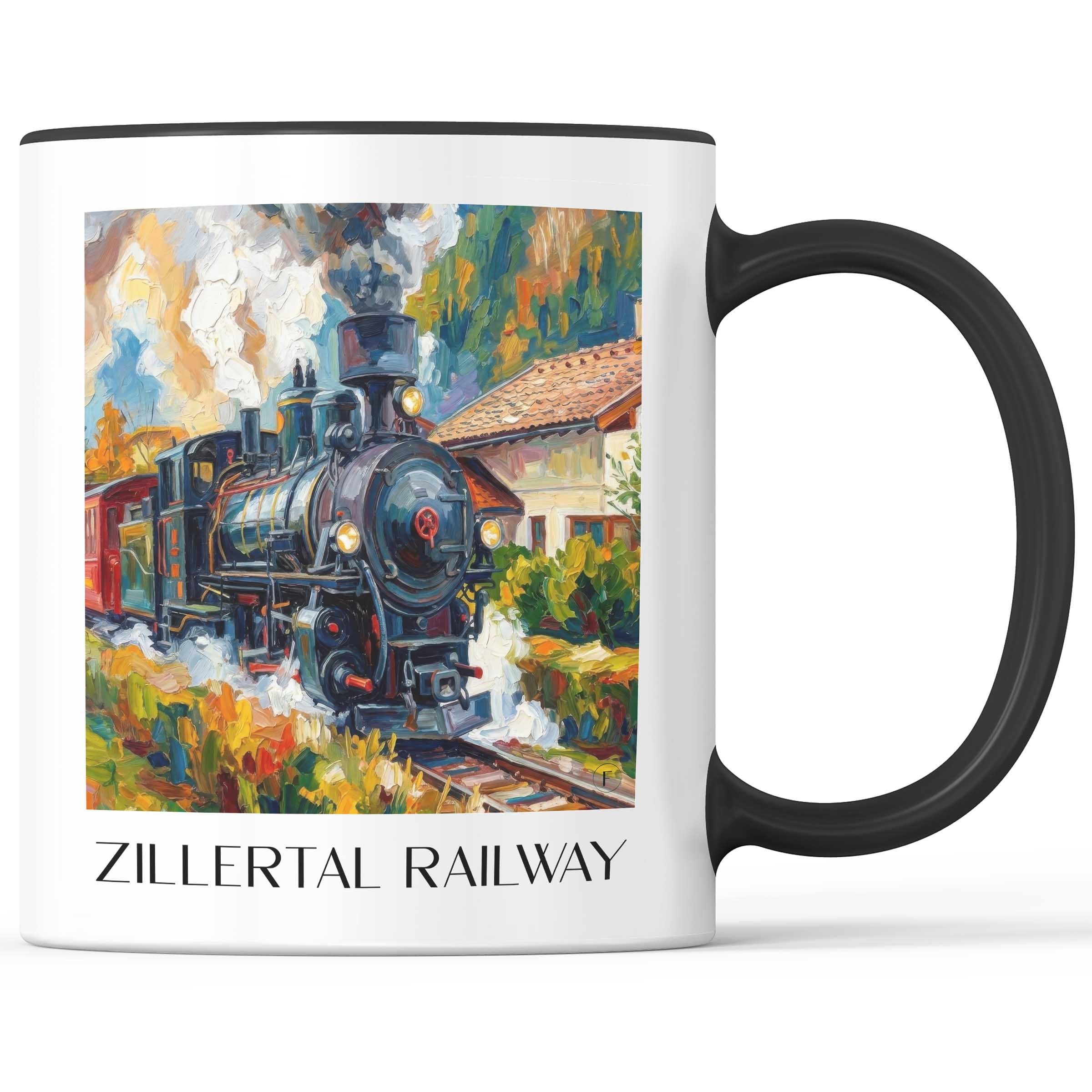 zillertalbahn-tirol-österreich-kaffeebecher-oil-painting-oelgemaelde