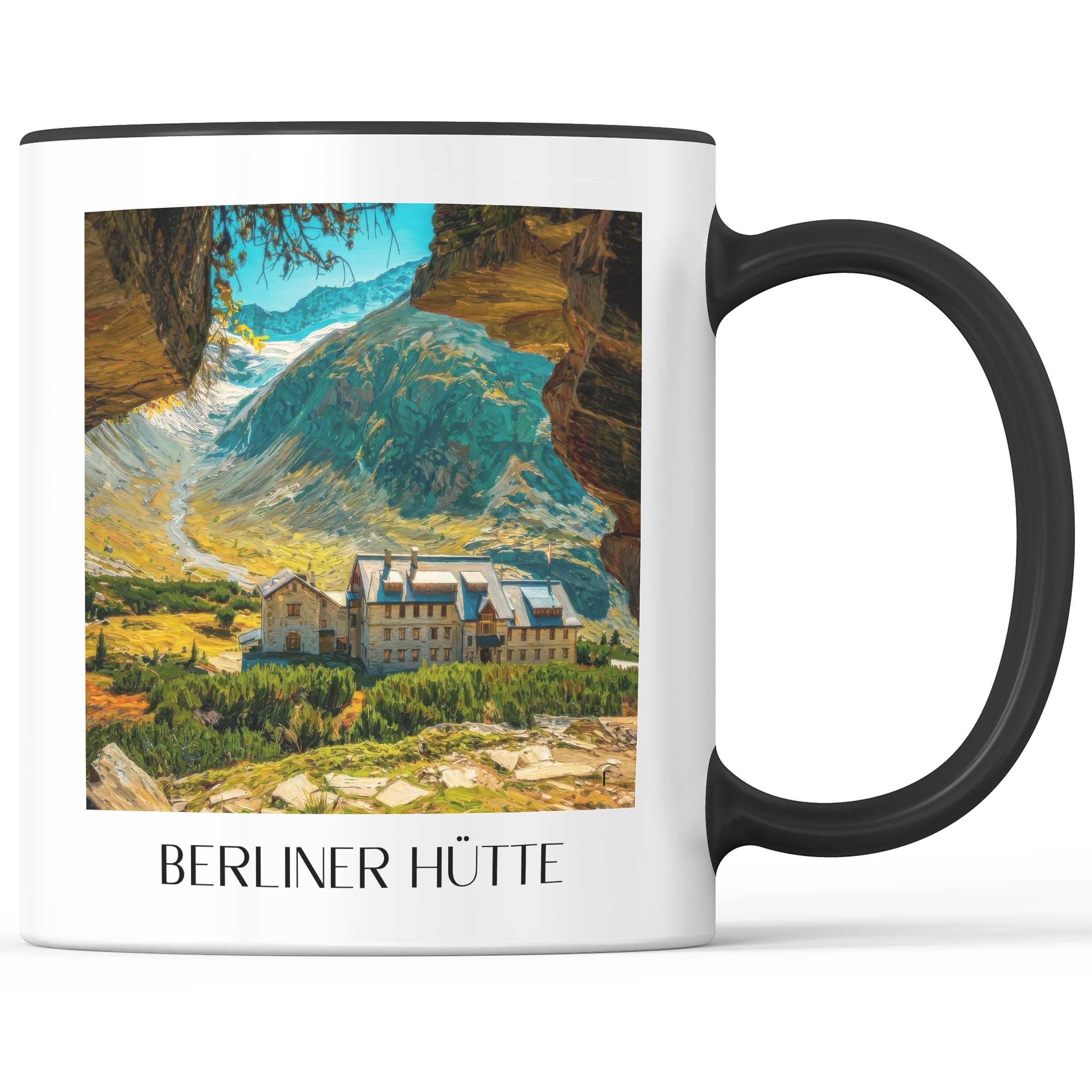 berliner-hütte-zillertaler-alpen-österreich-kaffeebecher-oil-painting-oelgemaelde