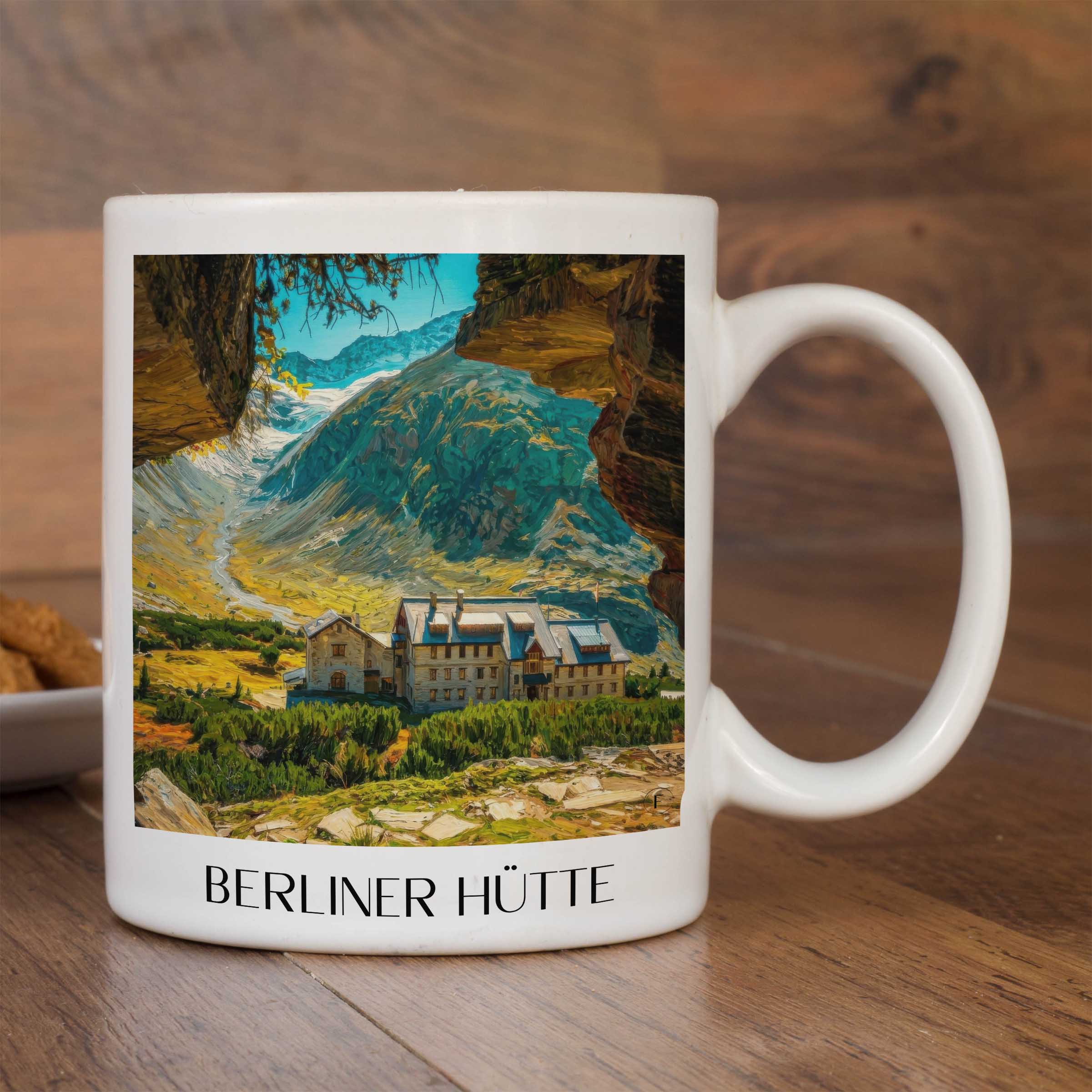 berliner-hütte-zillertaler-alpen-österreich-kaffeebecher-oil-painting-oelgemaelde