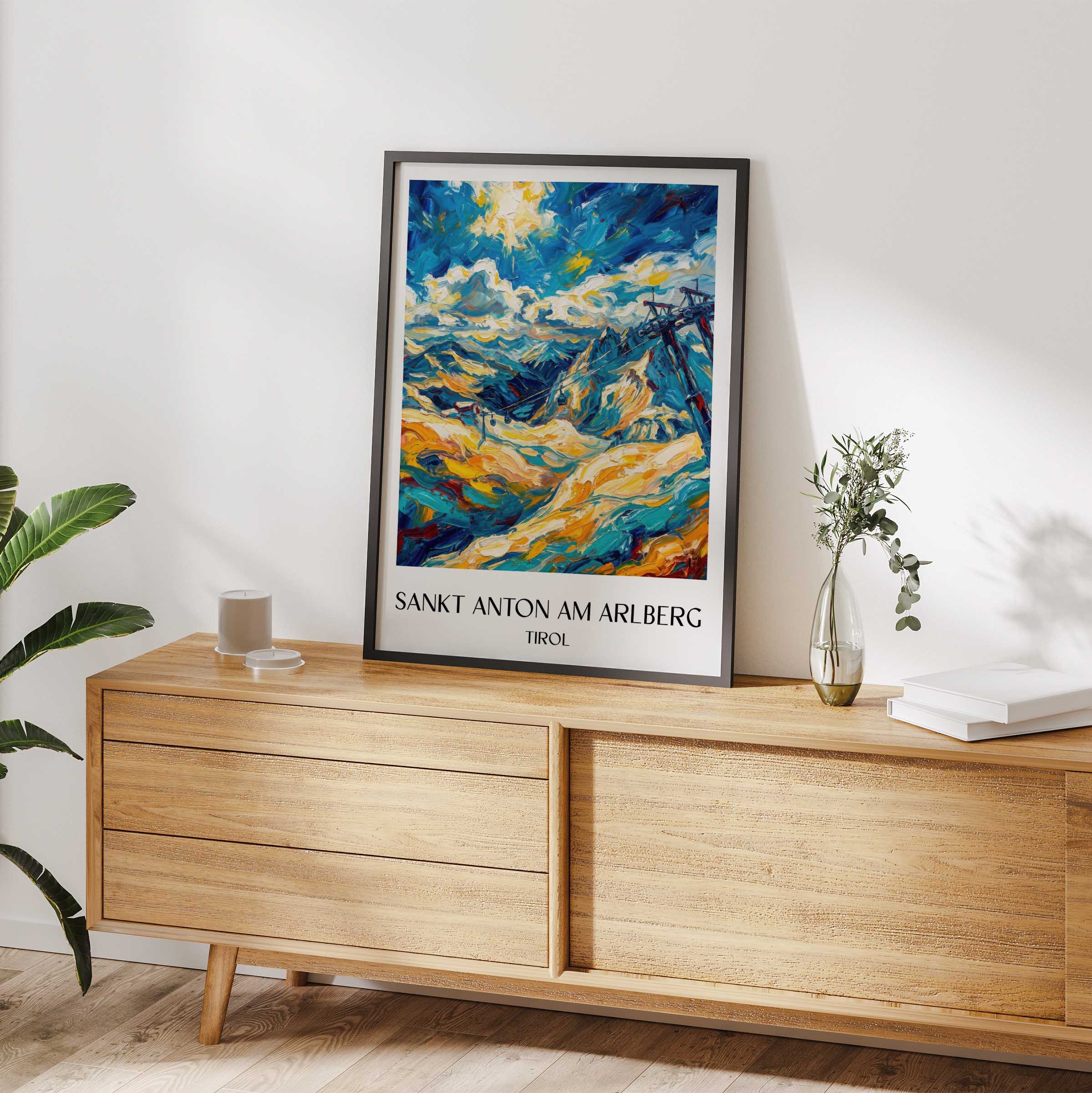 sankt-anton-am-arlberg-tirol-österreich-poster-oil-painting-oelgemaelde