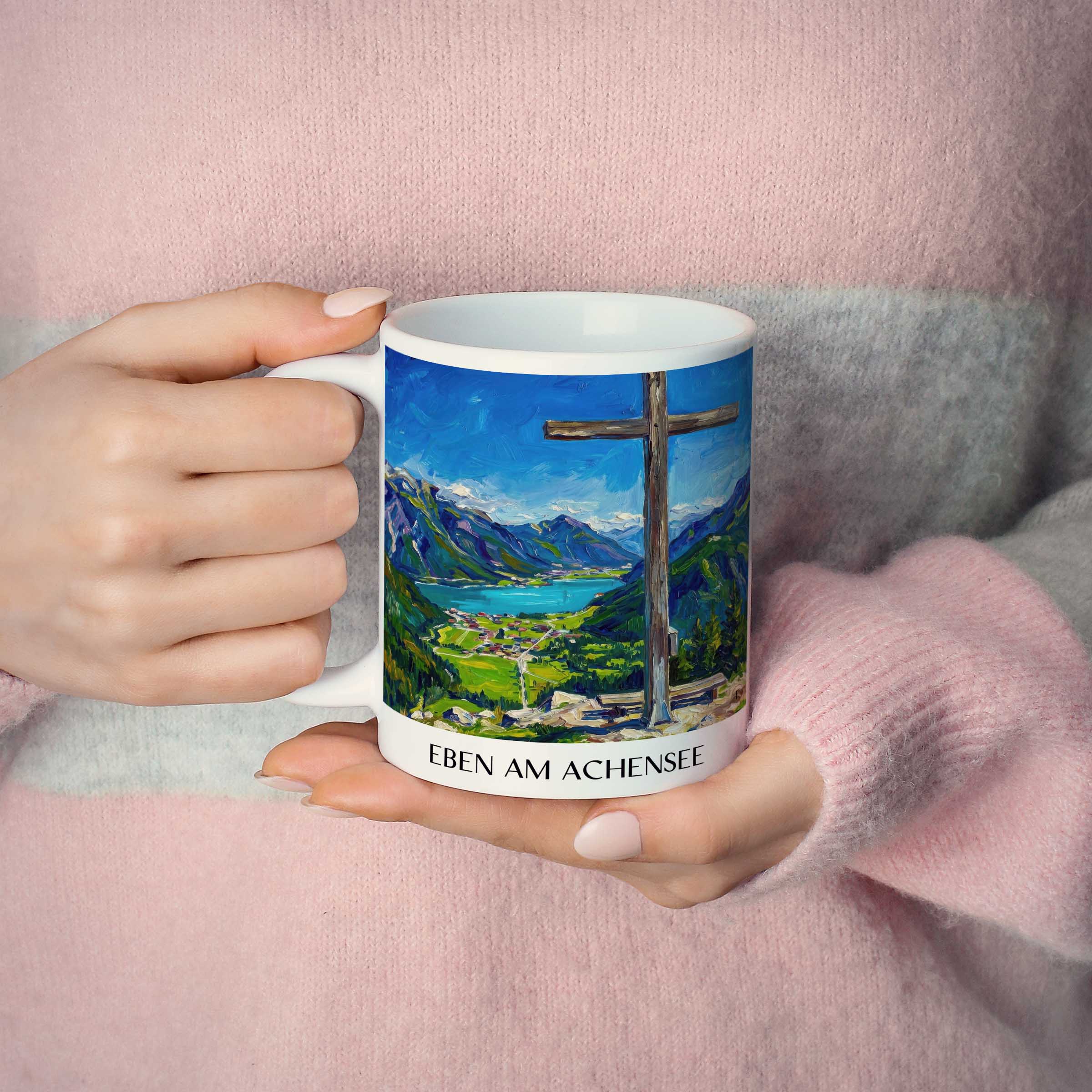 eben-am-achensee-tirol-österreich-kaffeebecher-oil-painting-oelgemaelde