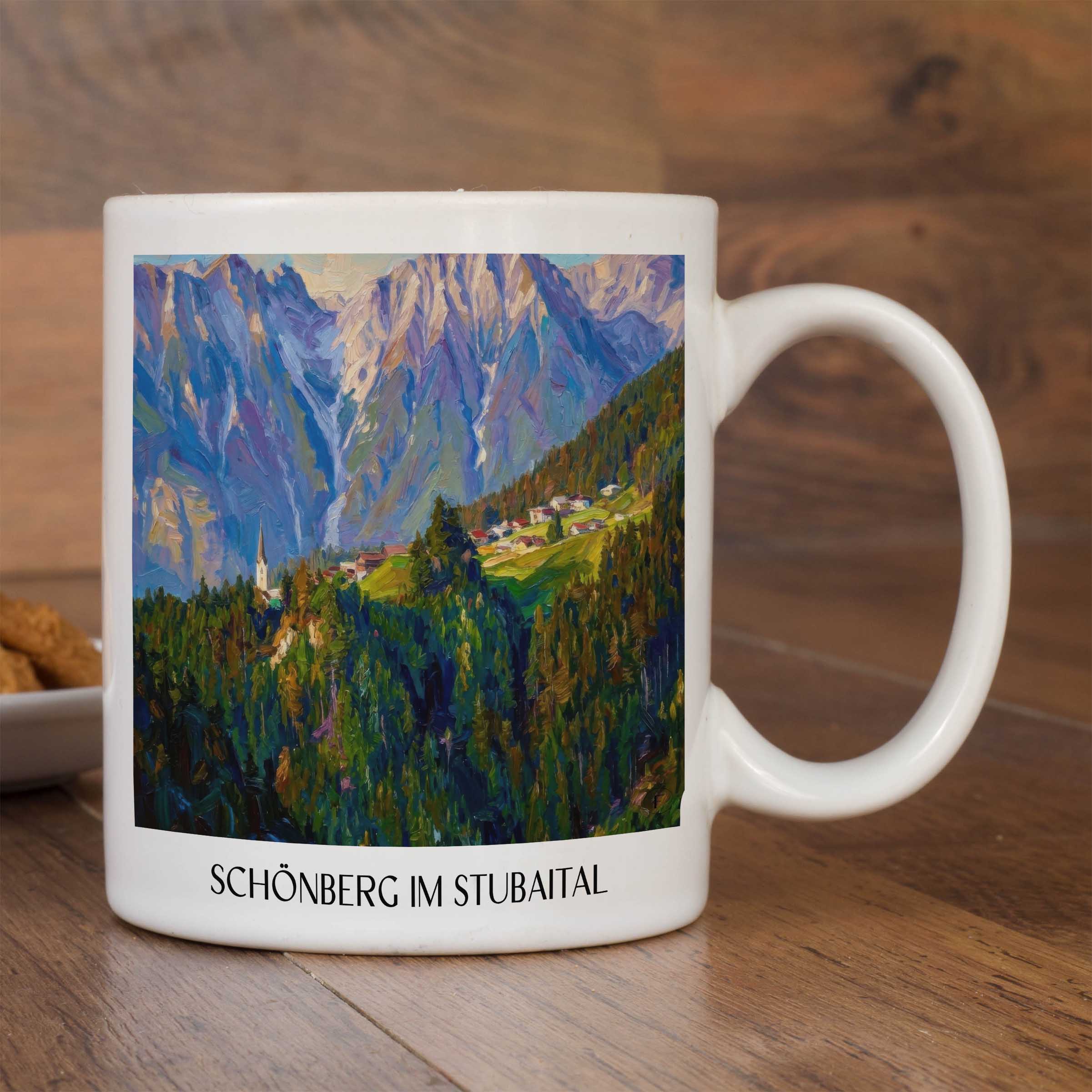schönberg-im-stubaital-österreich-österreich-kaffeebecher-oil-painting-oelgemaelde