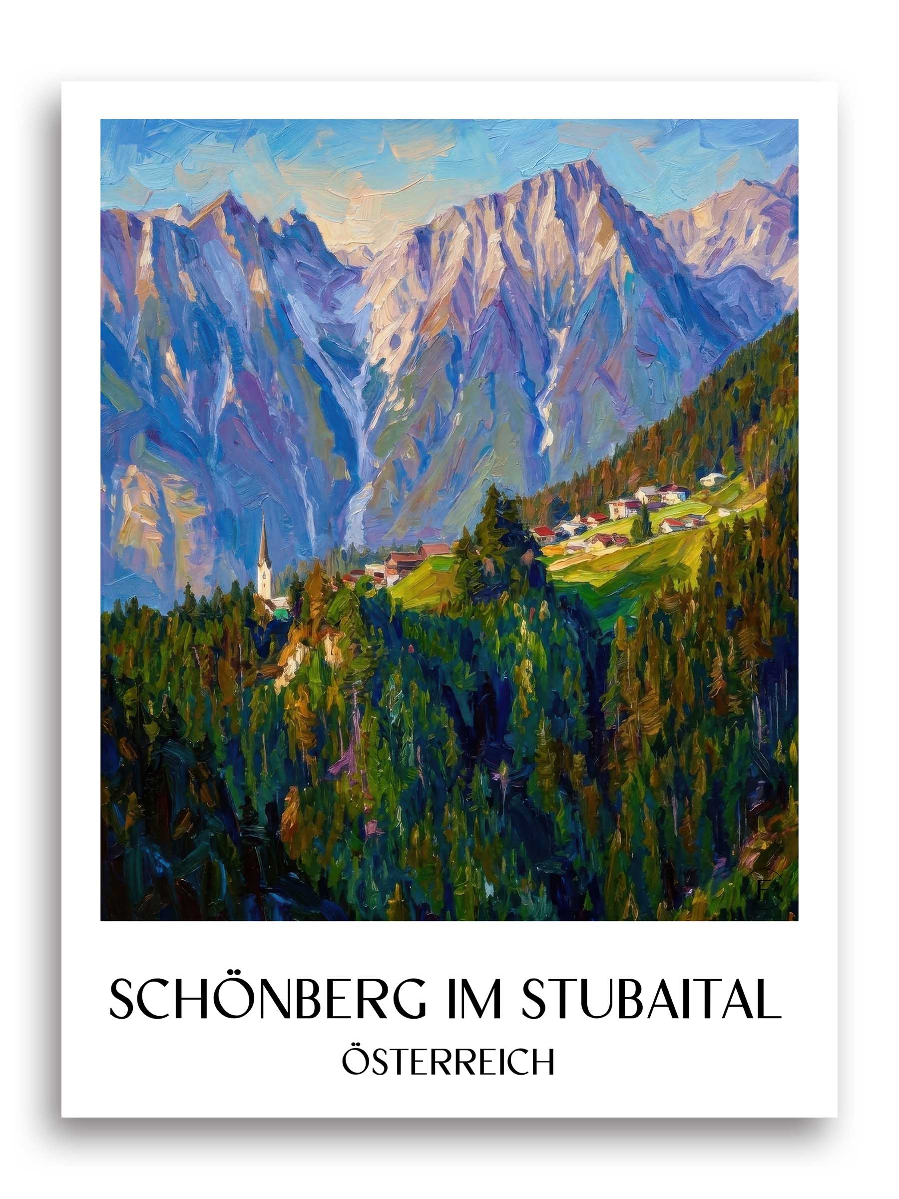 schönberg-im-stubaital-österreich-österreich-poster-oil-painting-oelgemaelde