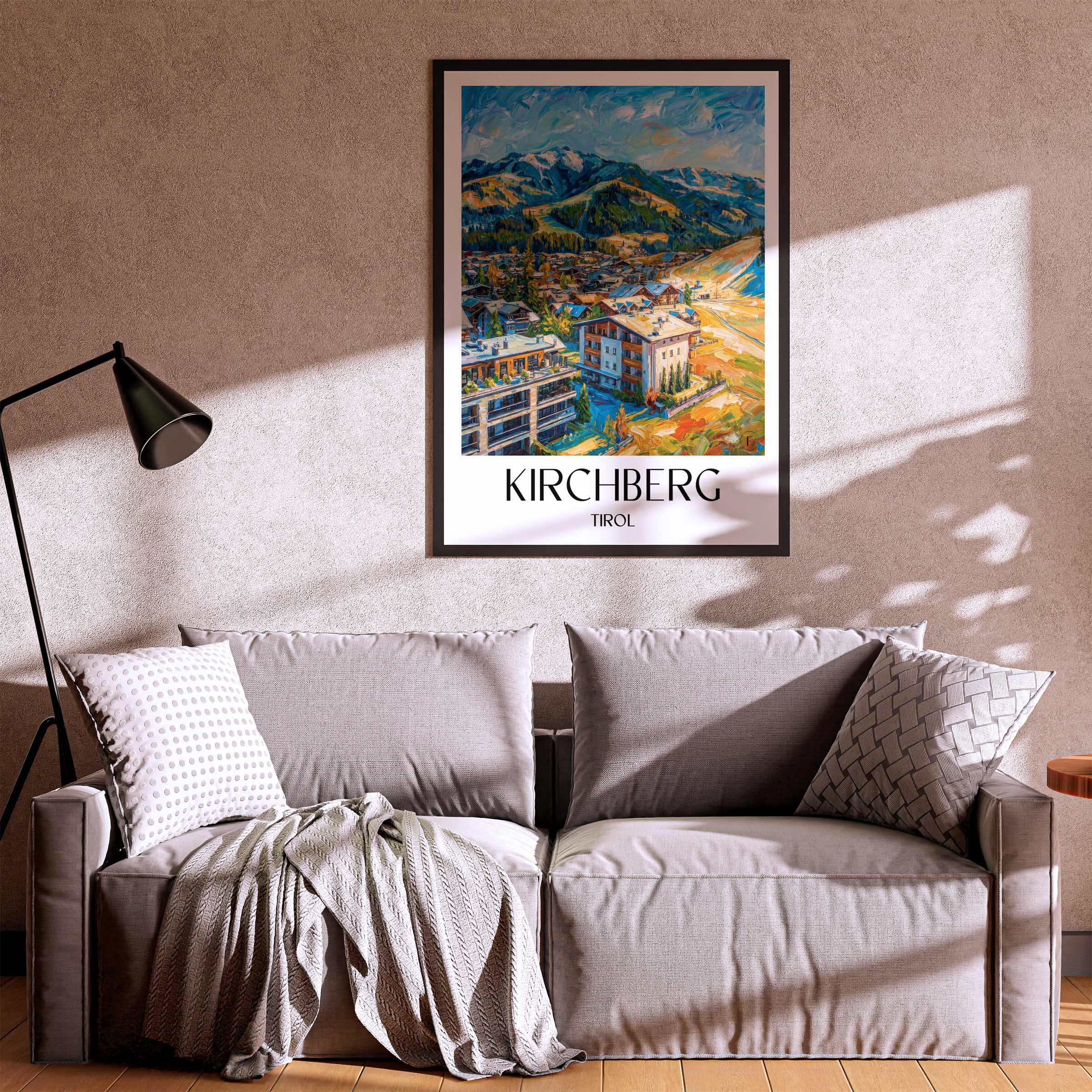 kirchberg-tirol-österreich-poster-oil-painting-oelgemaelde