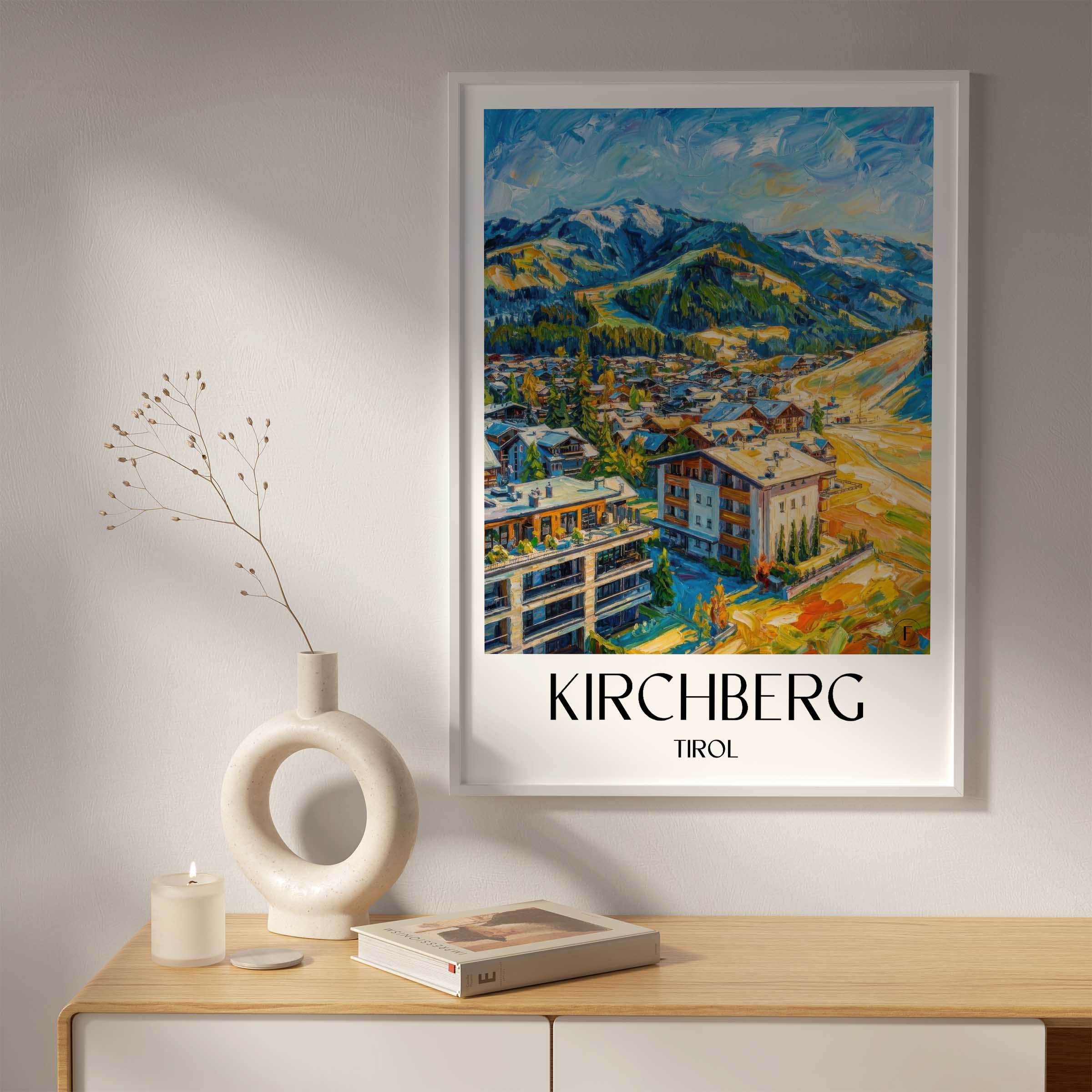 kirchberg-tirol-österreich-poster-oil-painting-oelgemaelde