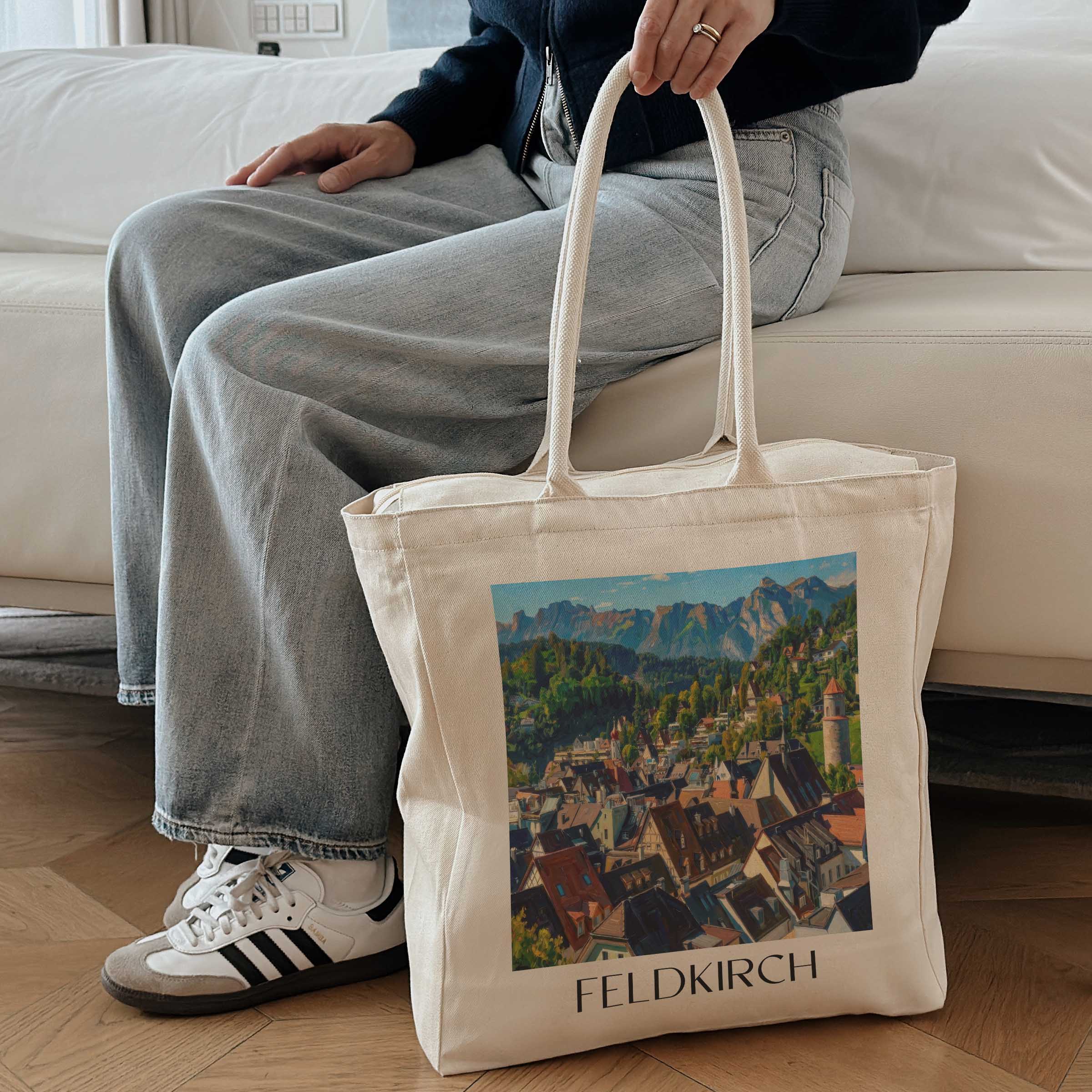 feldkirch-österreich-österreich-einkaufstasche-oil-painting-oelgemaelde