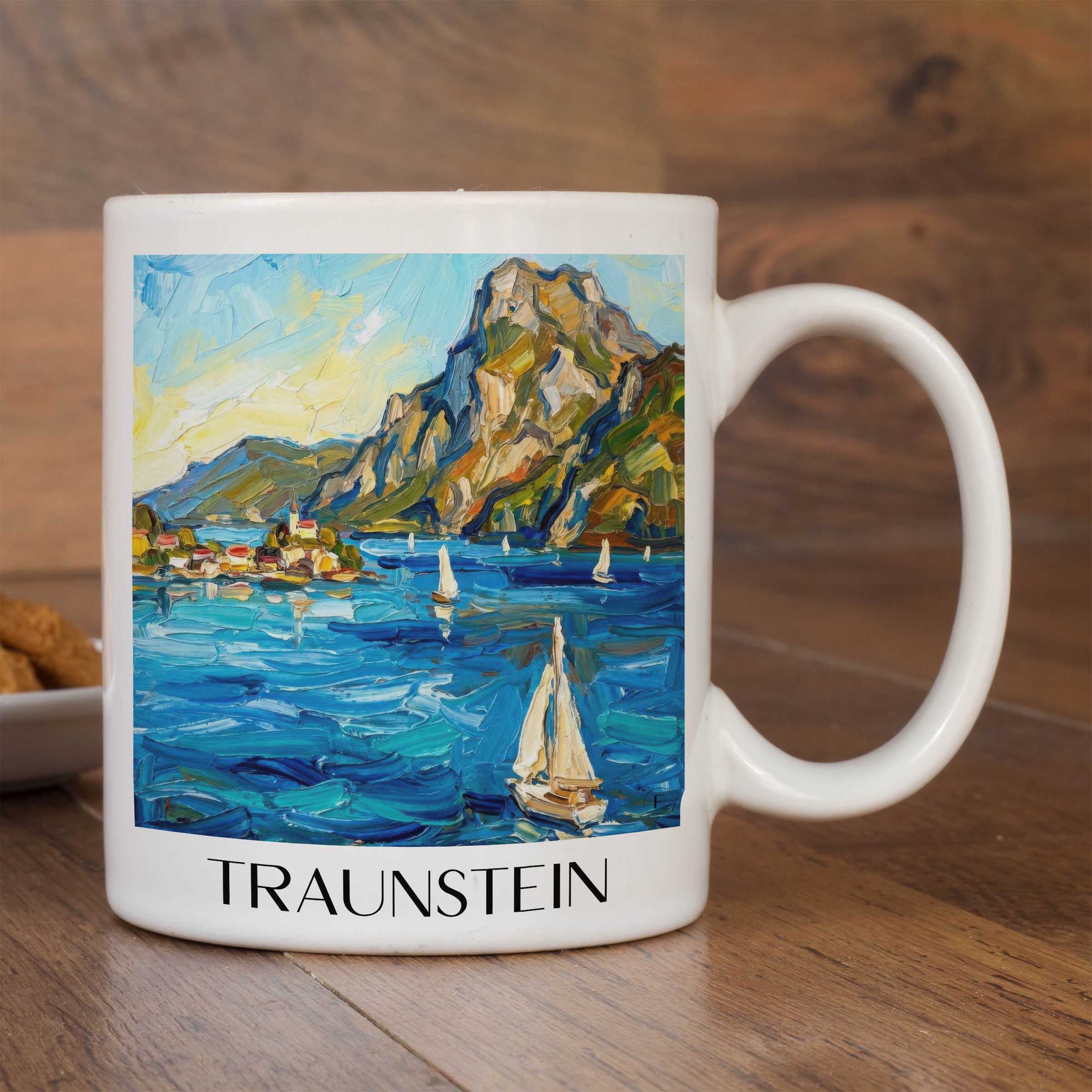 traunstein-gmunden-österreich-kaffeebecher-oil-painting-oelgemaelde
