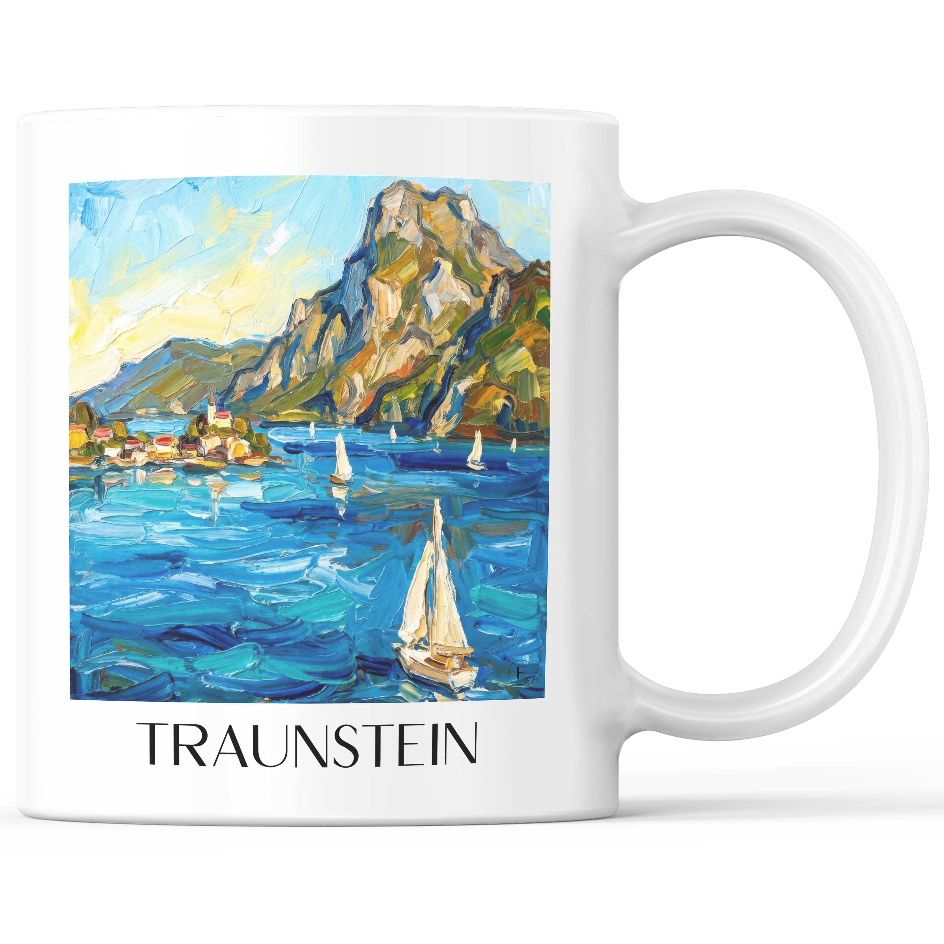 traunstein-gmunden-österreich-kaffeebecher-oil-painting-oelgemaelde