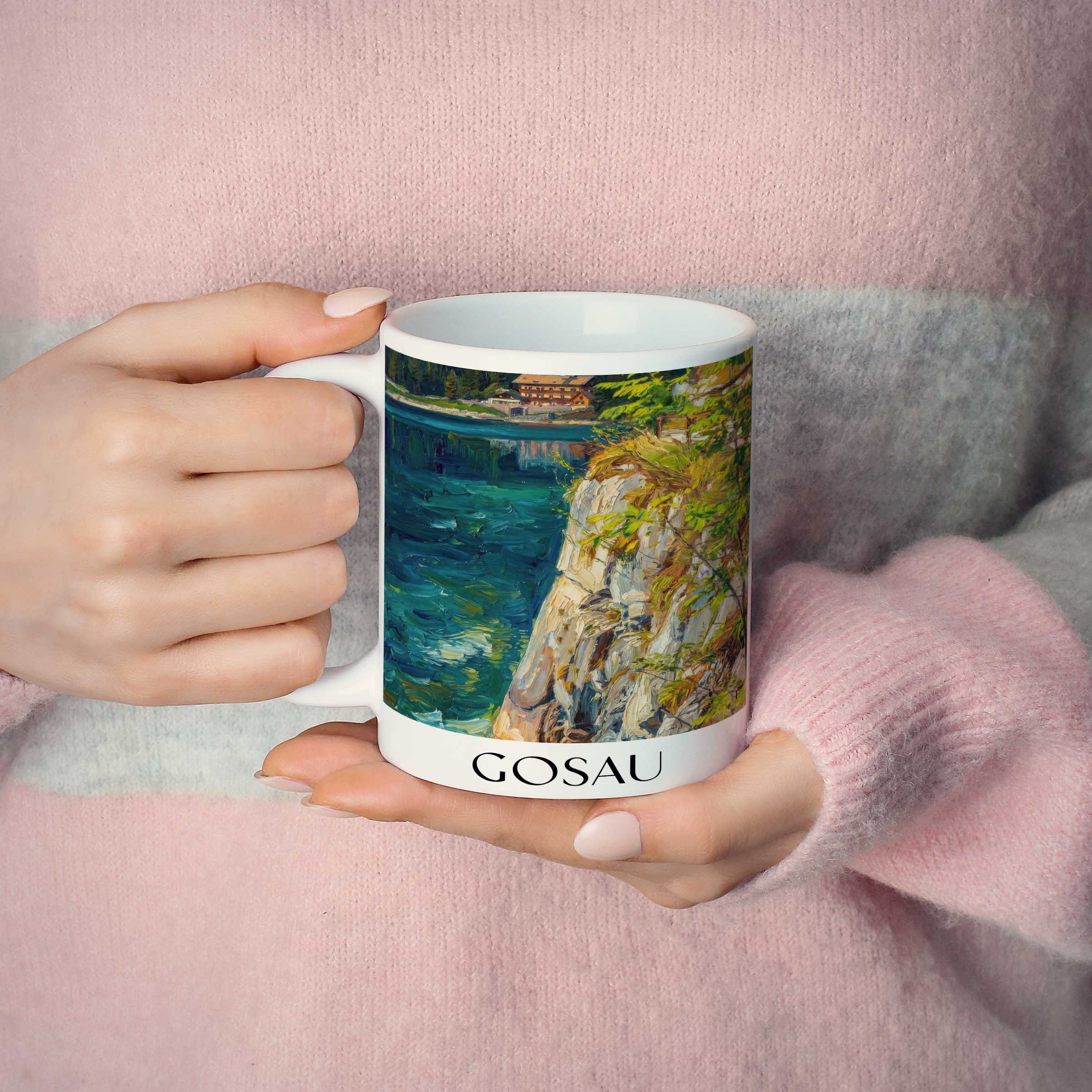 gosau--österreich-österreich-kaffeebecher-oil-painting-oelgemaelde