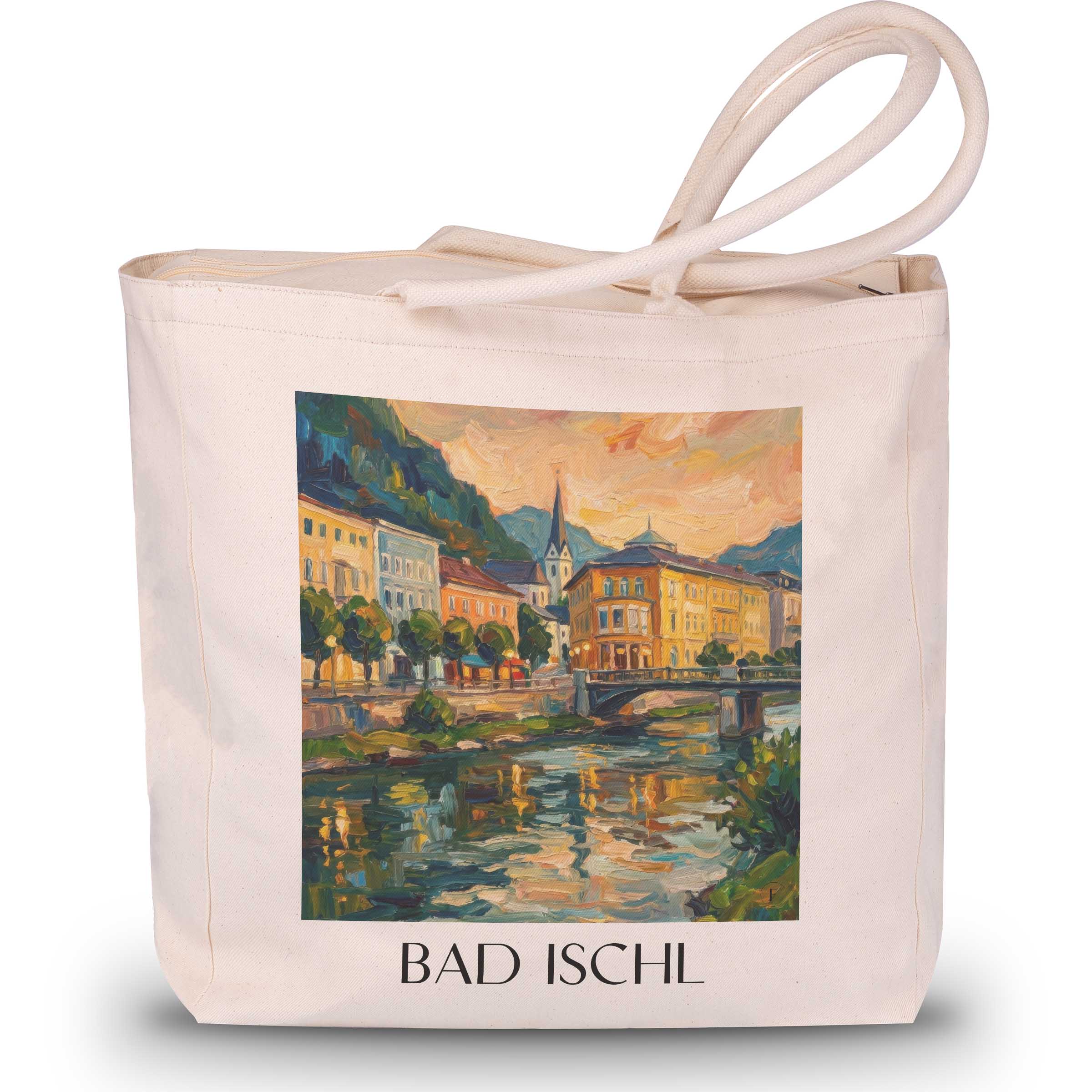 bad-ischl-österreich-österreich-einkaufstasche-oil-painting-oelgemaelde