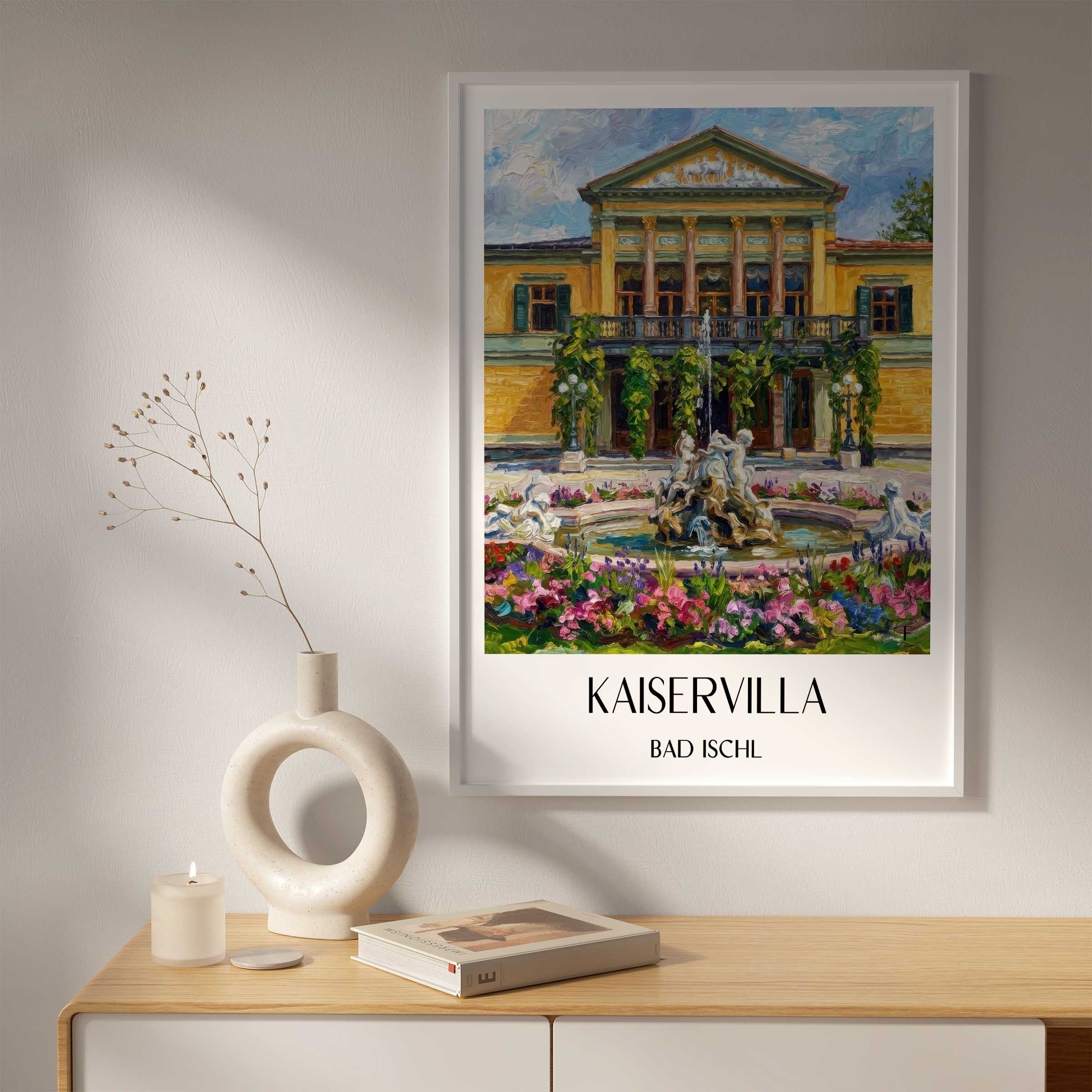 kaiservilla-bad-ischl-österreich-poster-oil-painting-oelgemaelde