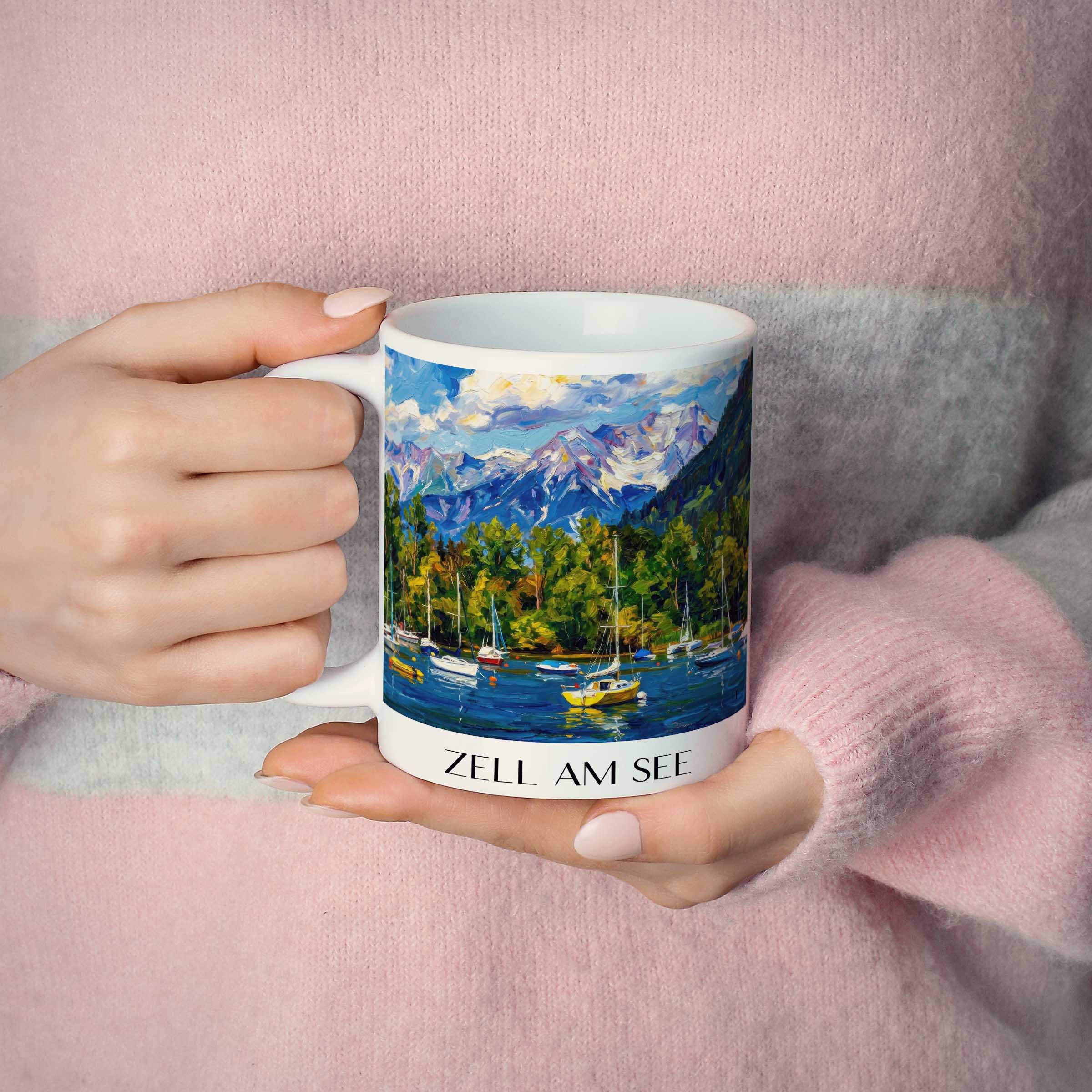 zell-am-see-österreich-österreich-kaffeebecher-oil-painting-oelgemaelde