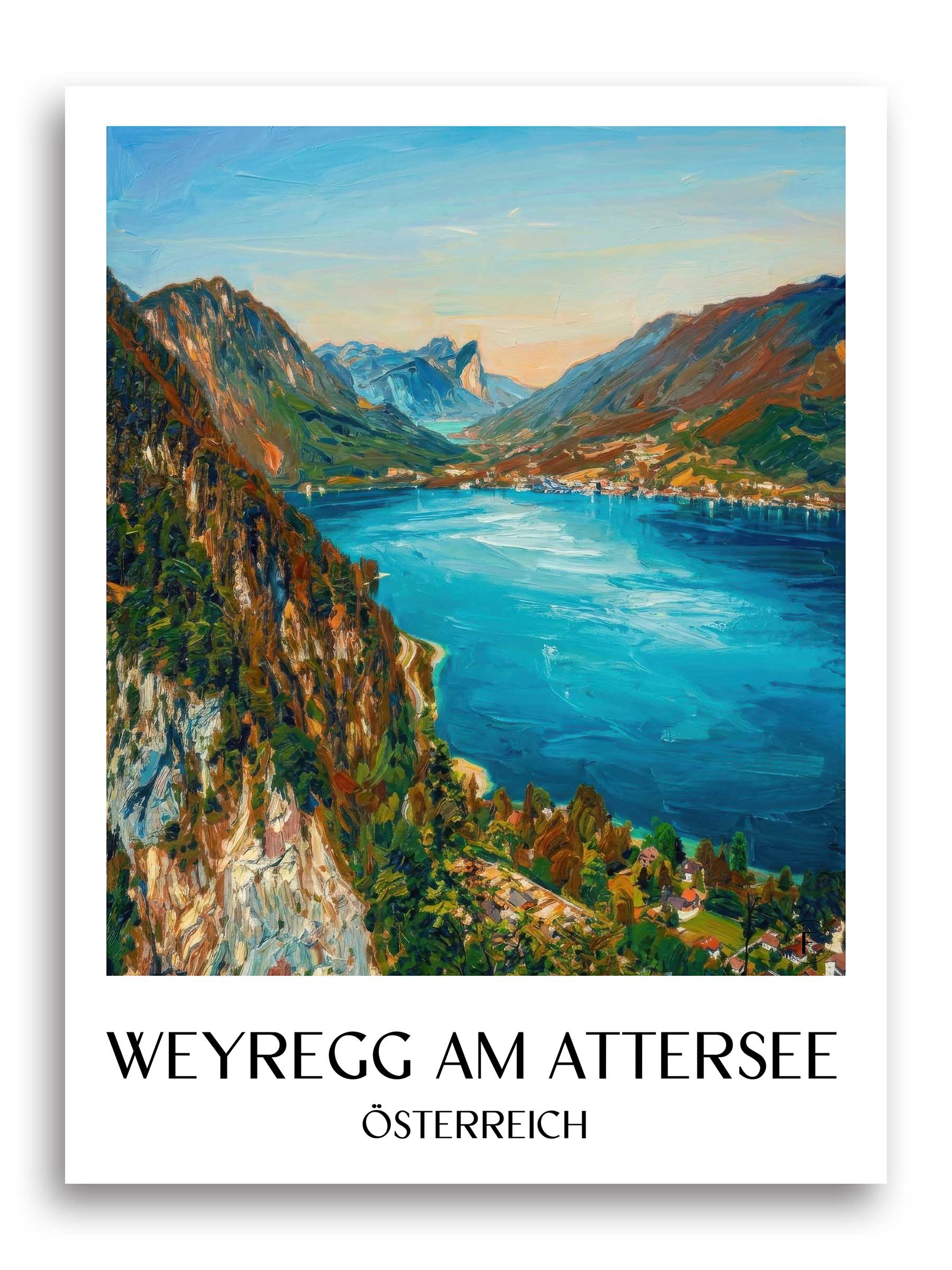 weyregg-am-attersee-österreich-österreich-poster-oil-painting-oelgemaelde