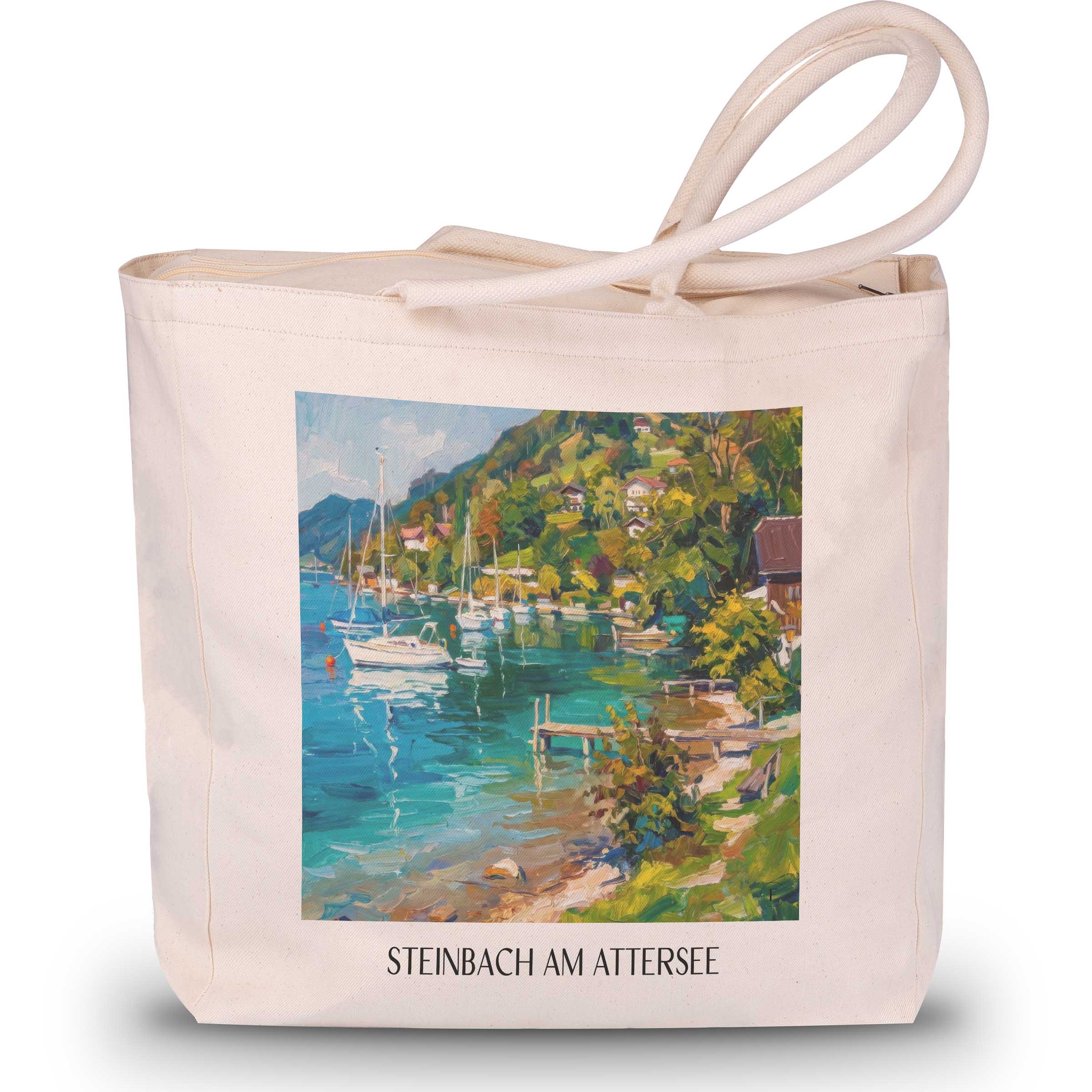 steinbach-am-attersee-österreich-österreich-einkaufstasche-oil-painting-oelgemaelde