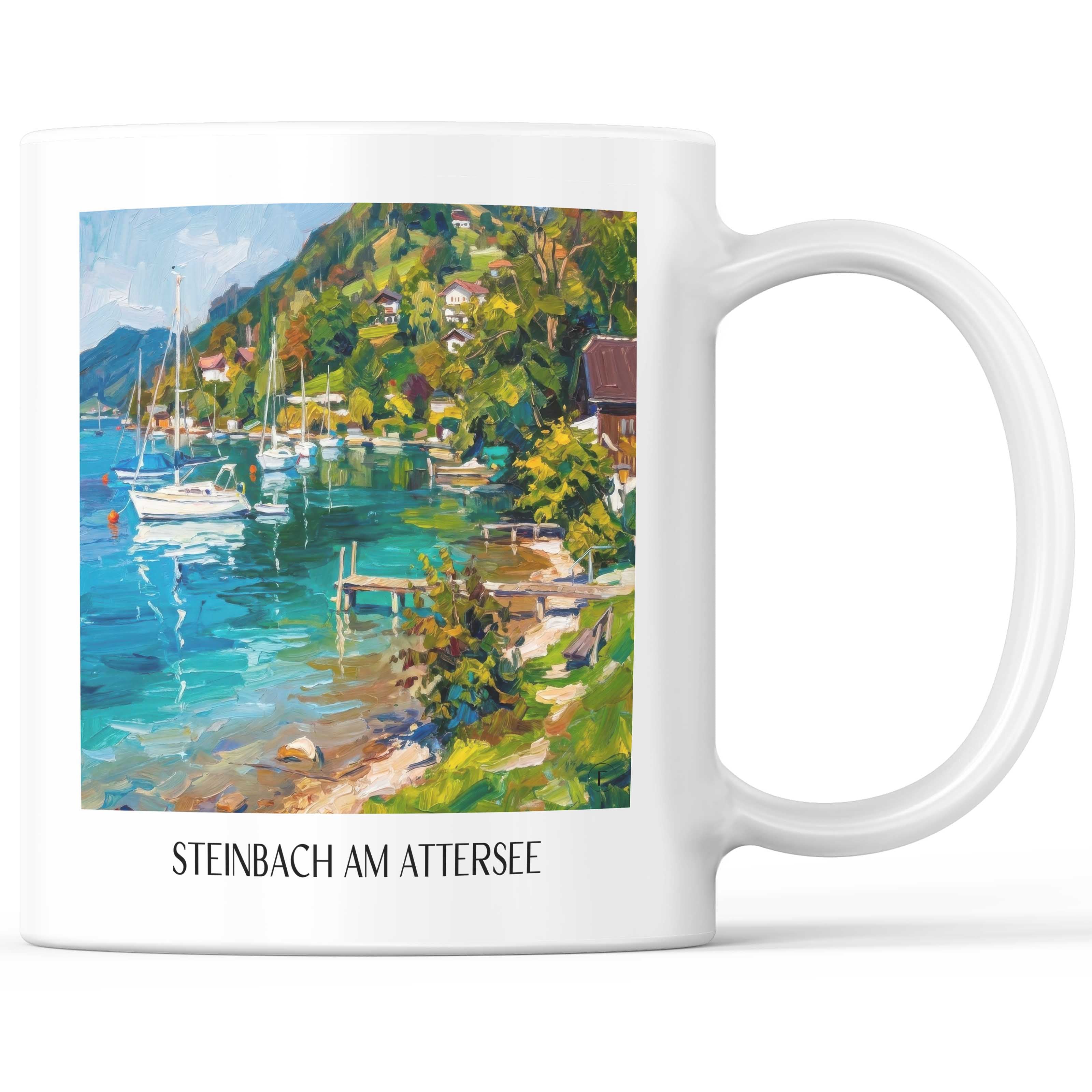 steinbach-am-attersee-österreich-österreich-kaffeebecher-oil-painting-oelgemaelde