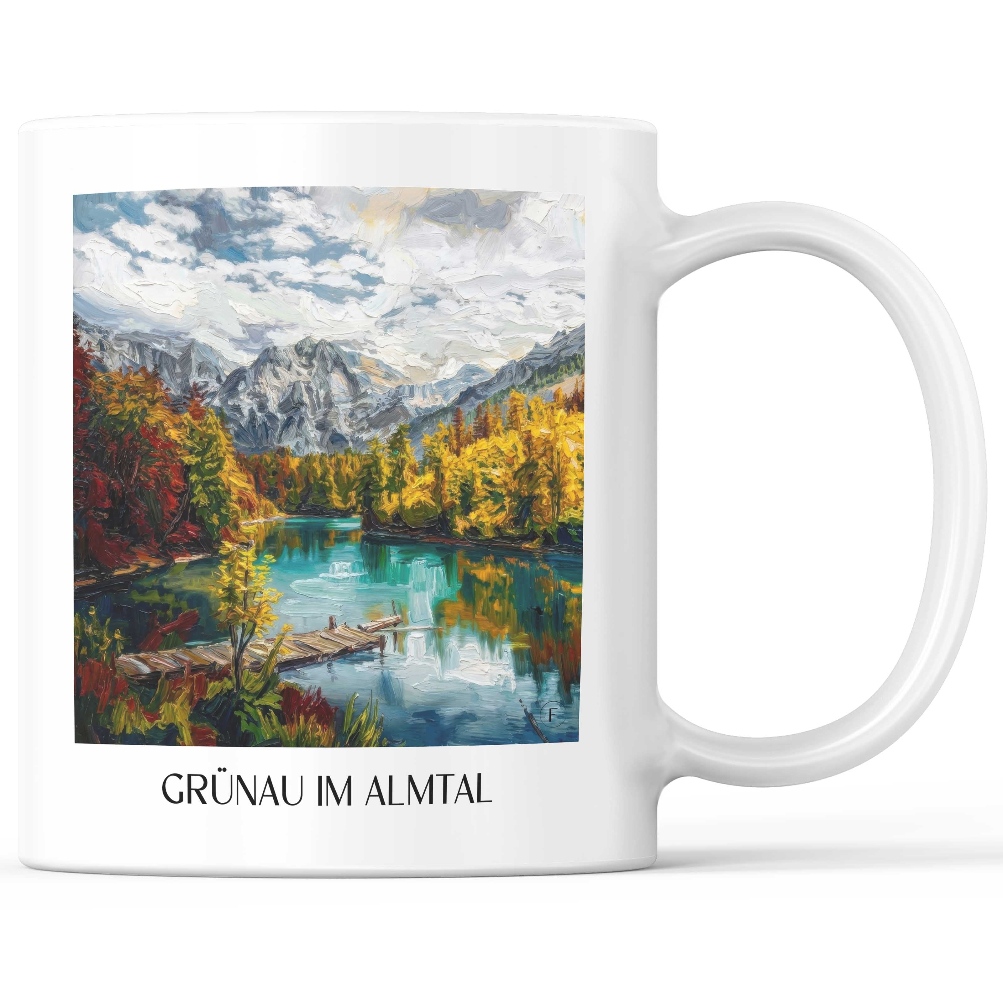 grünau-im-almtal-österreich-österreich-kaffeebecher-oil-painting-oelgemaelde