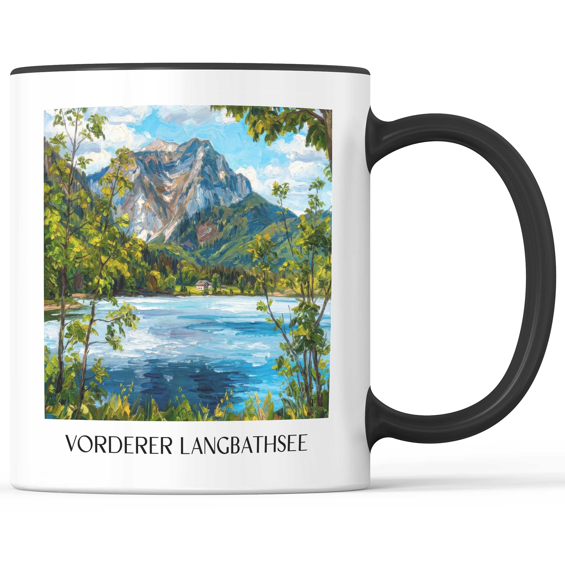 vorderer-langbathsee-österreich-österreich-kaffeebecher-oil-painting-oelgemaelde