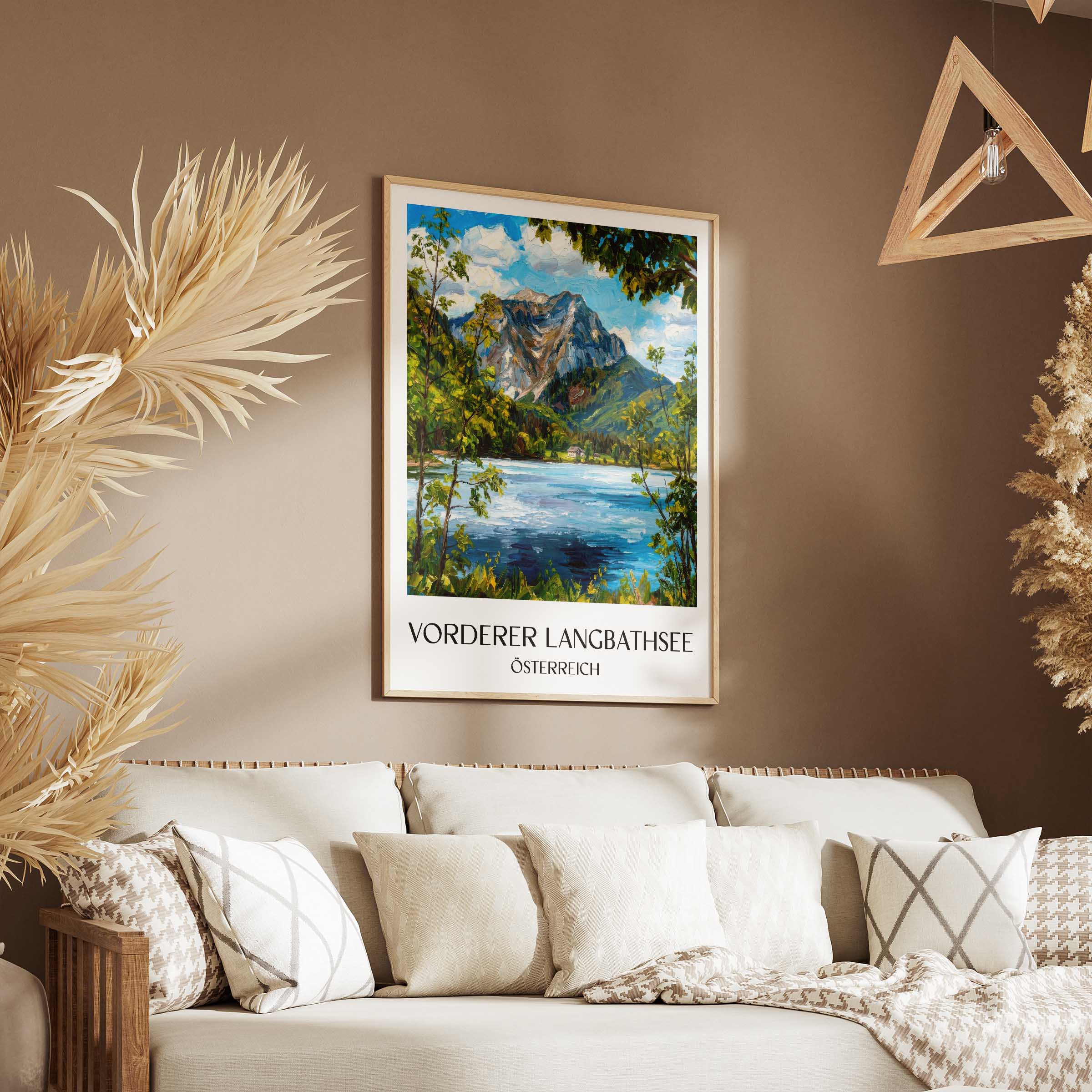 vorderer-langbathsee-österreich-österreich-poster-oil-painting-oelgemaelde