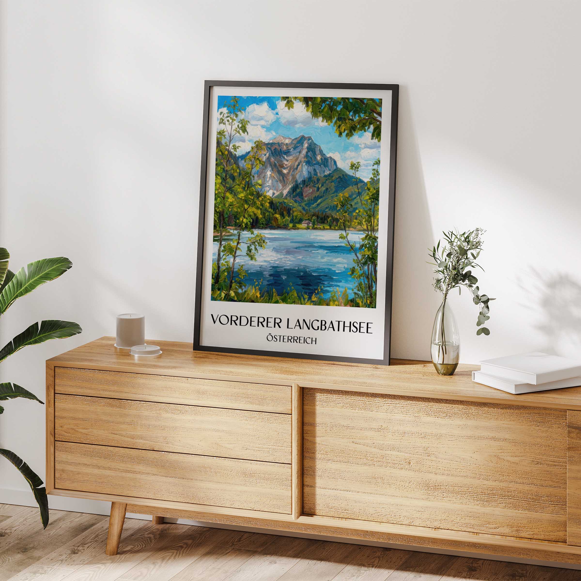 vorderer-langbathsee-österreich-österreich-poster-oil-painting-oelgemaelde