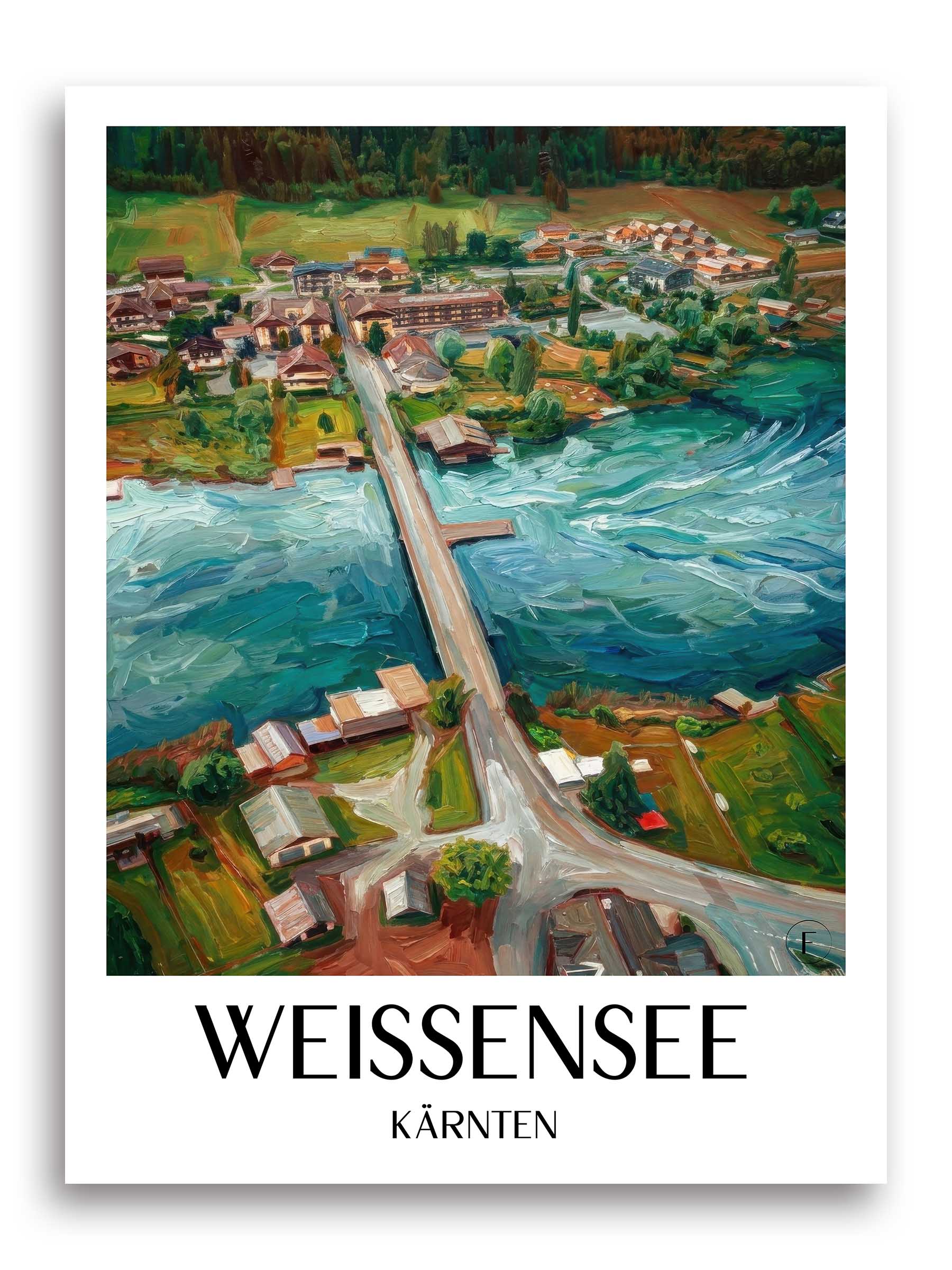 weissensee-kärnten-österreich-poster-oil-painting-oelgemaelde
