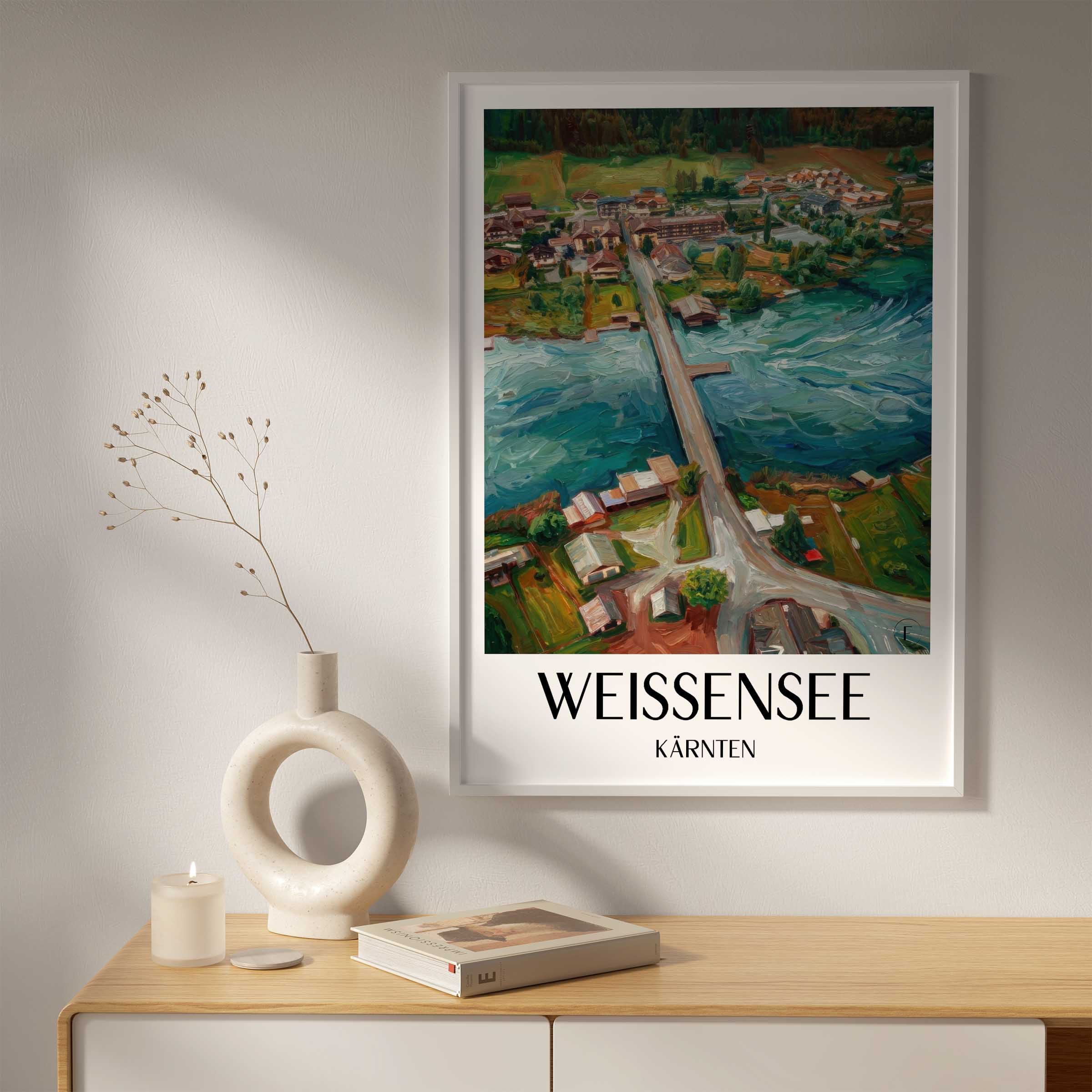 weissensee-kärnten-österreich-poster-oil-painting-oelgemaelde