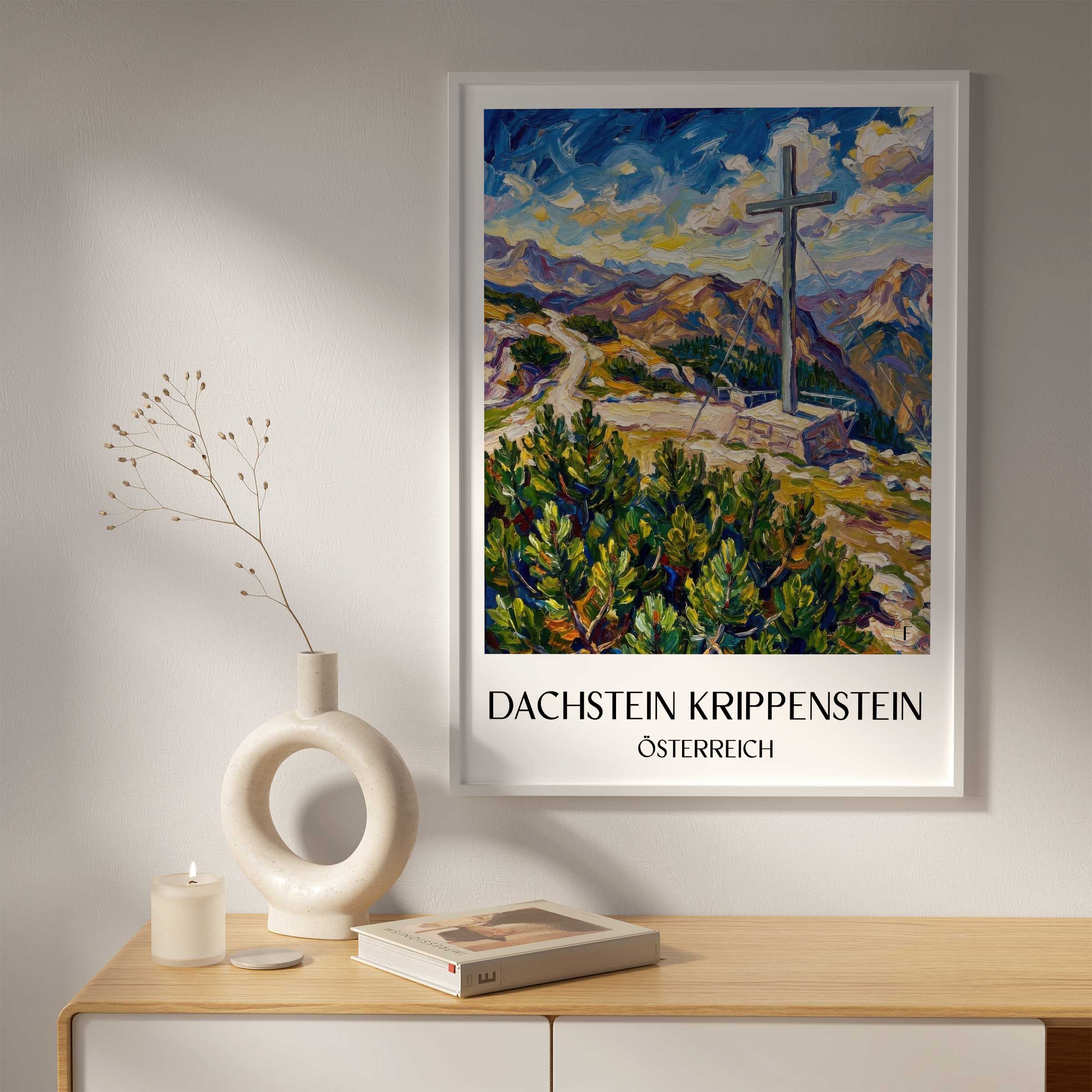 dachstein-krippenstein-österreich-österreich-poster-oil-painting-oelgemaelde