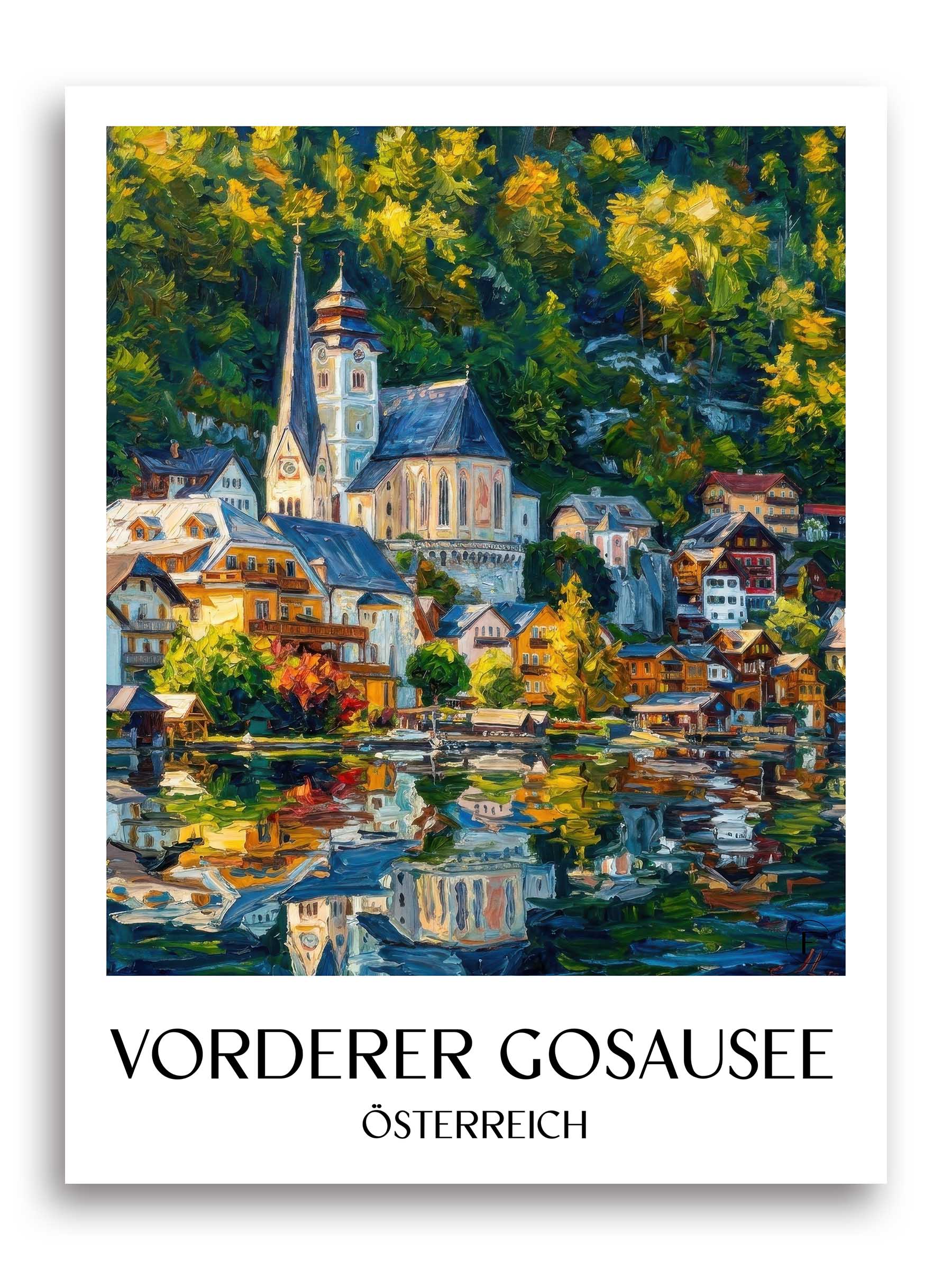 vorderer-gosausee-österreich-österreich-poster-oil-painting-oelgemaelde