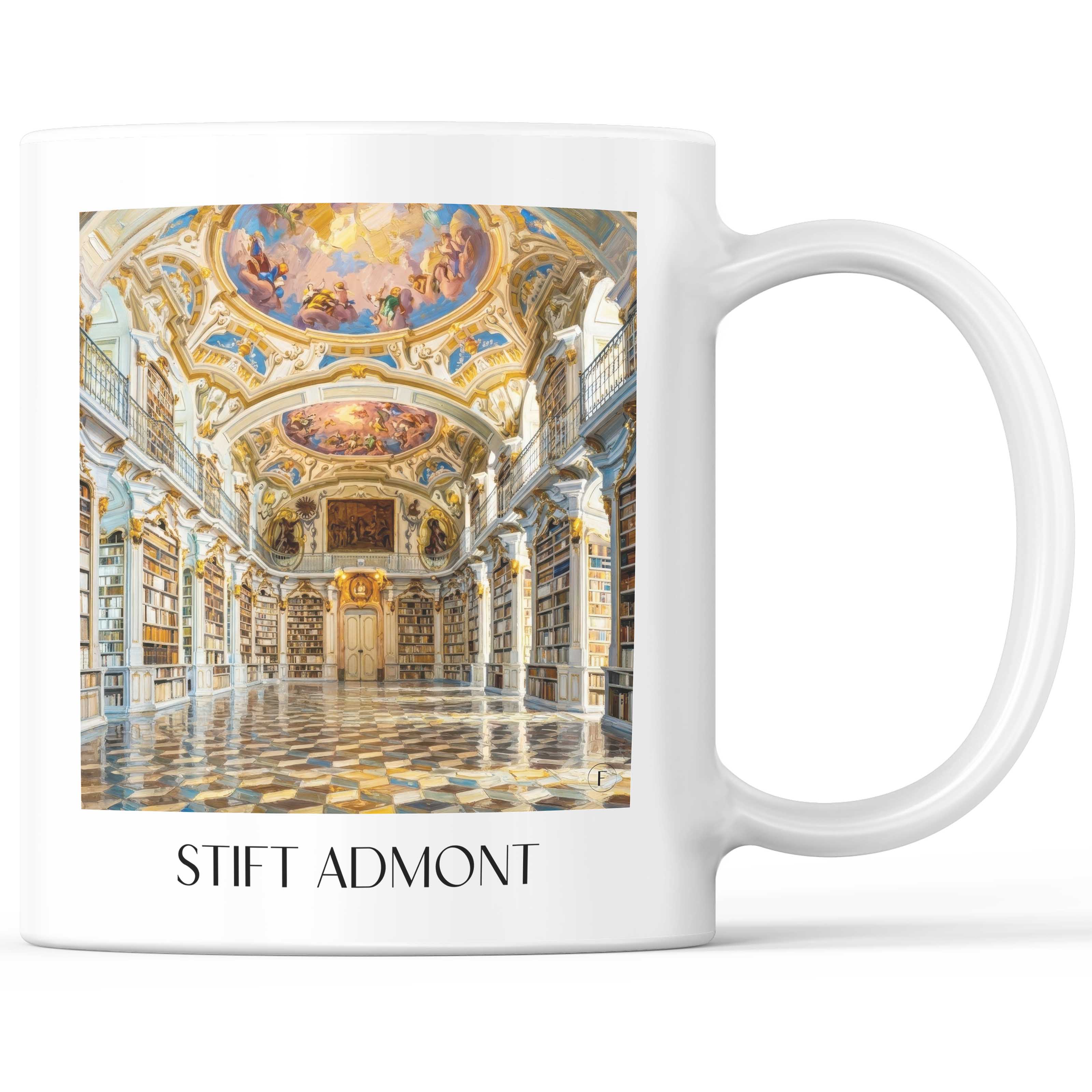 stift-admont-steiermark-österreich-kaffeebecher-oil-painting-oelgemaelde