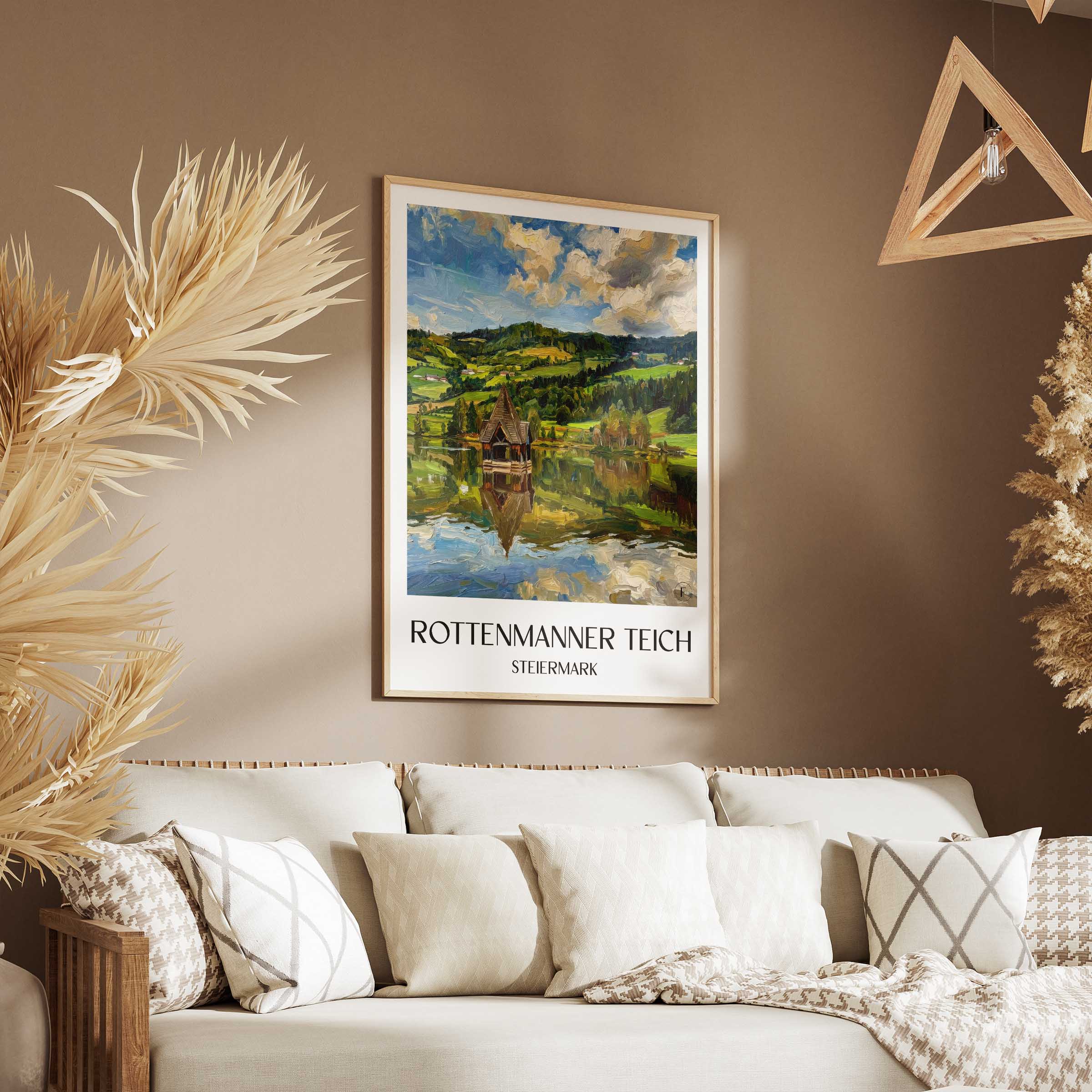rottenmanner-teich-steiermark-österreich-poster-oil-painting-oelgemaelde