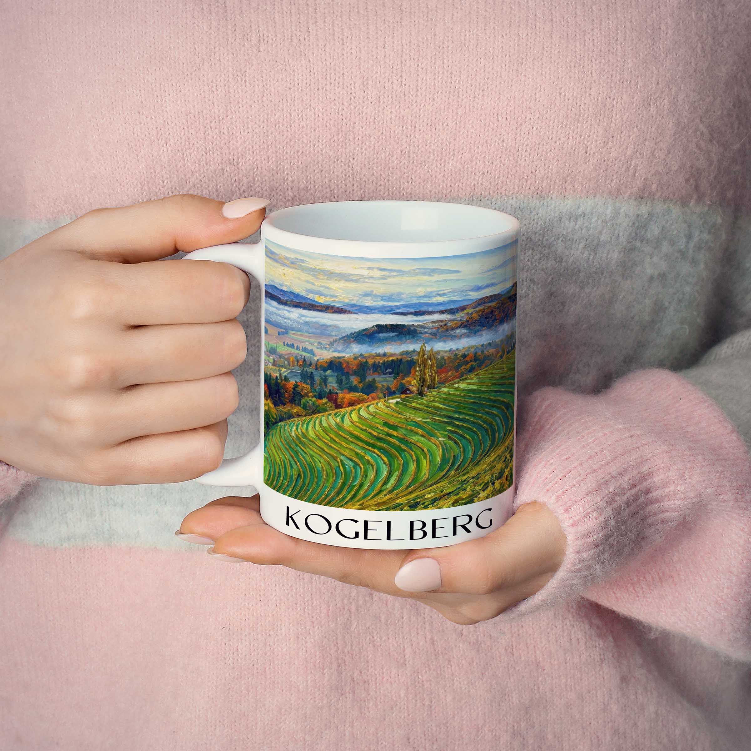 kogelberg-steiermark-österreich-kaffeebecher-oil-painting-oelgemaelde